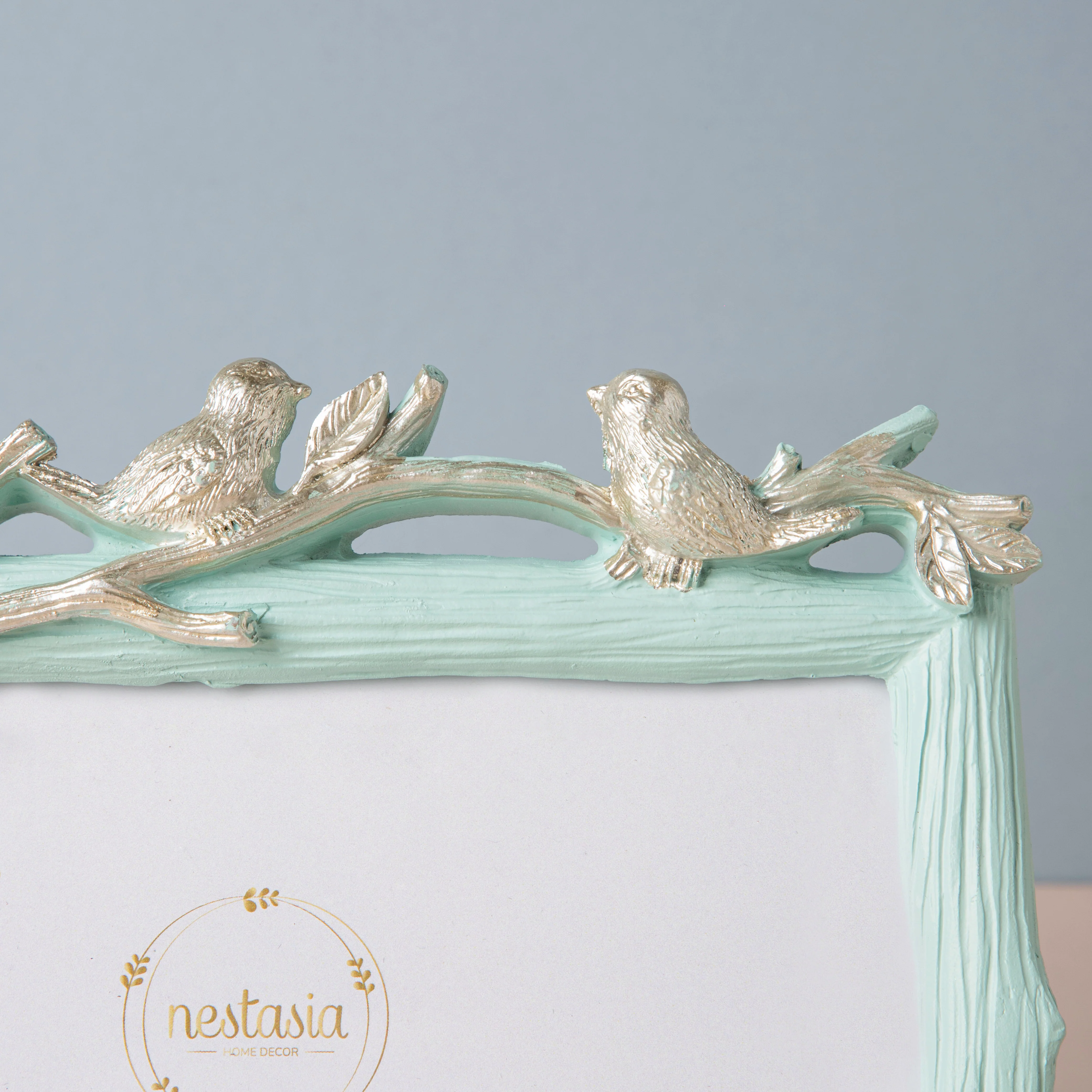 Nestling Birds Green Photo Frame - Image 3