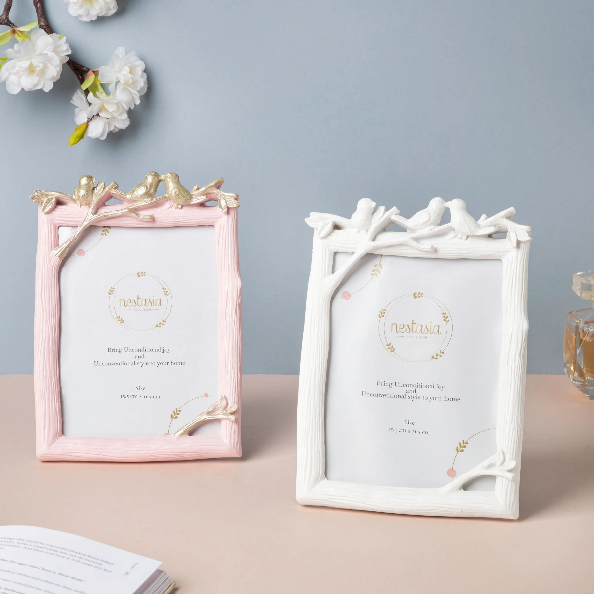 Nestling Birds White Photo Frame - Image 5