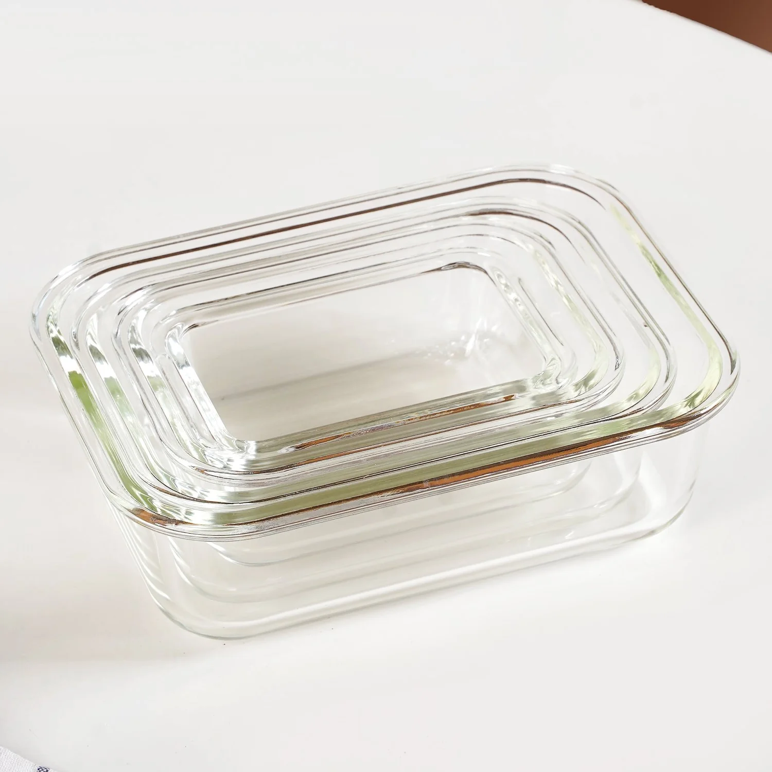 Nestro Microwave Safe Stackable Food Storage Box Set Of 4 Green S 370ml M 600ml L 1000ml Xl 1500ml - Image 7
