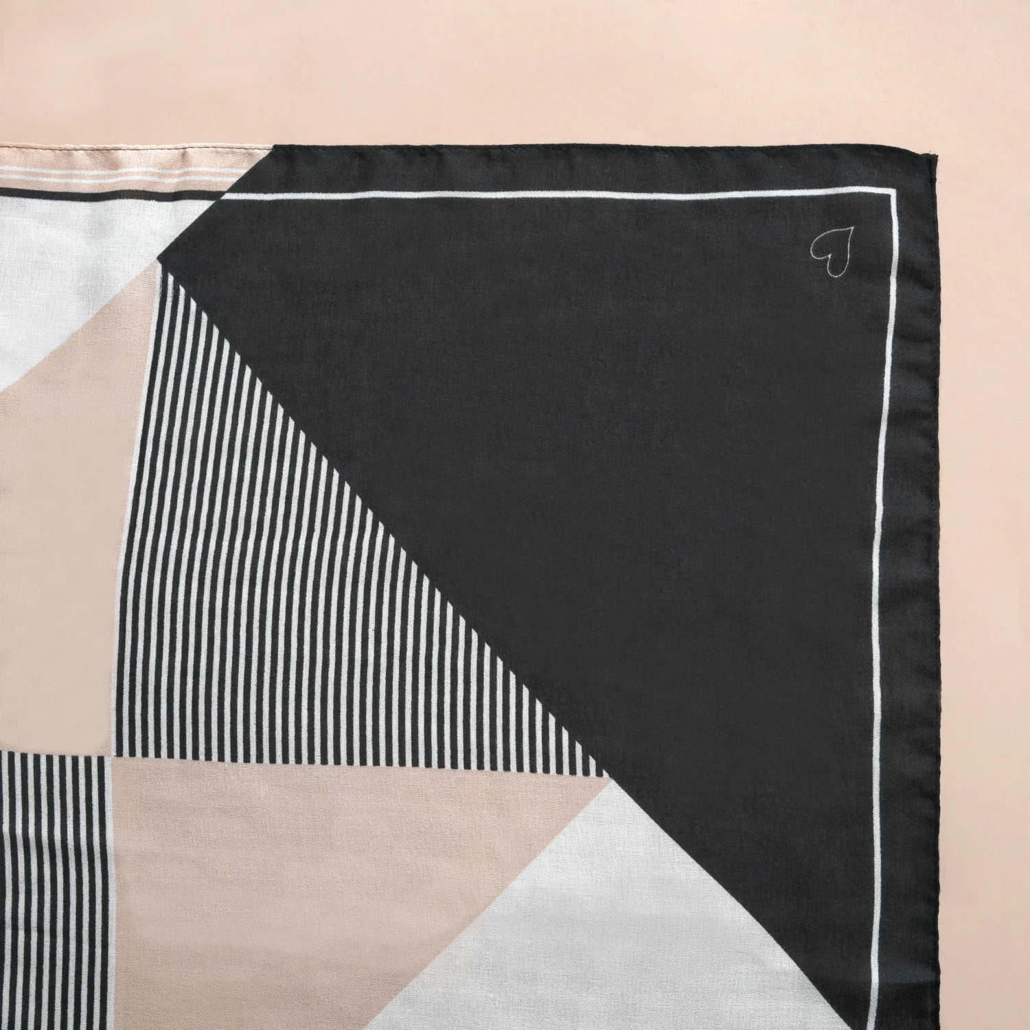 Neutral Colour Designer Women's Scarf - Image 6