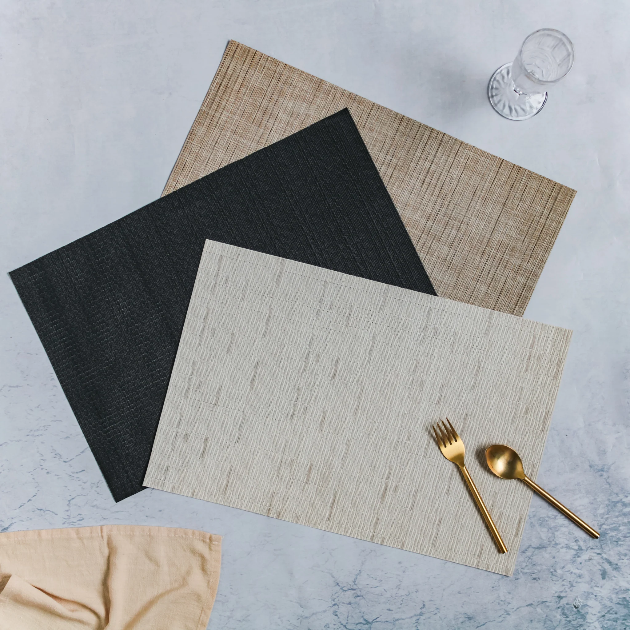 Neutral Tone Dinner Mat Set of 2