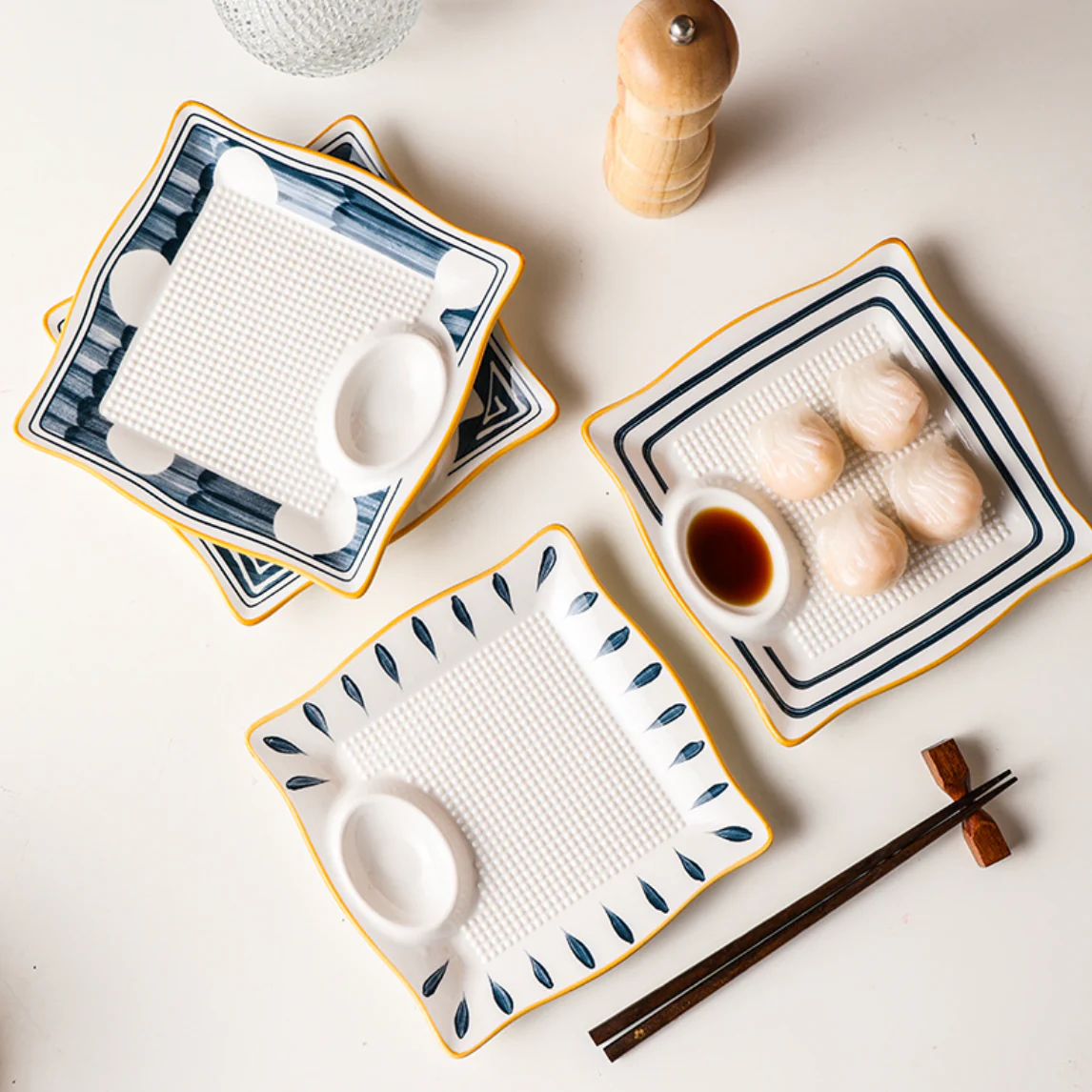 Nitori Dumpling Plate