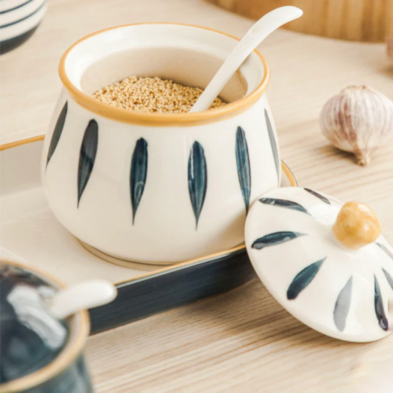 Nitori Seasoning Jar Set of 3 - Image 6