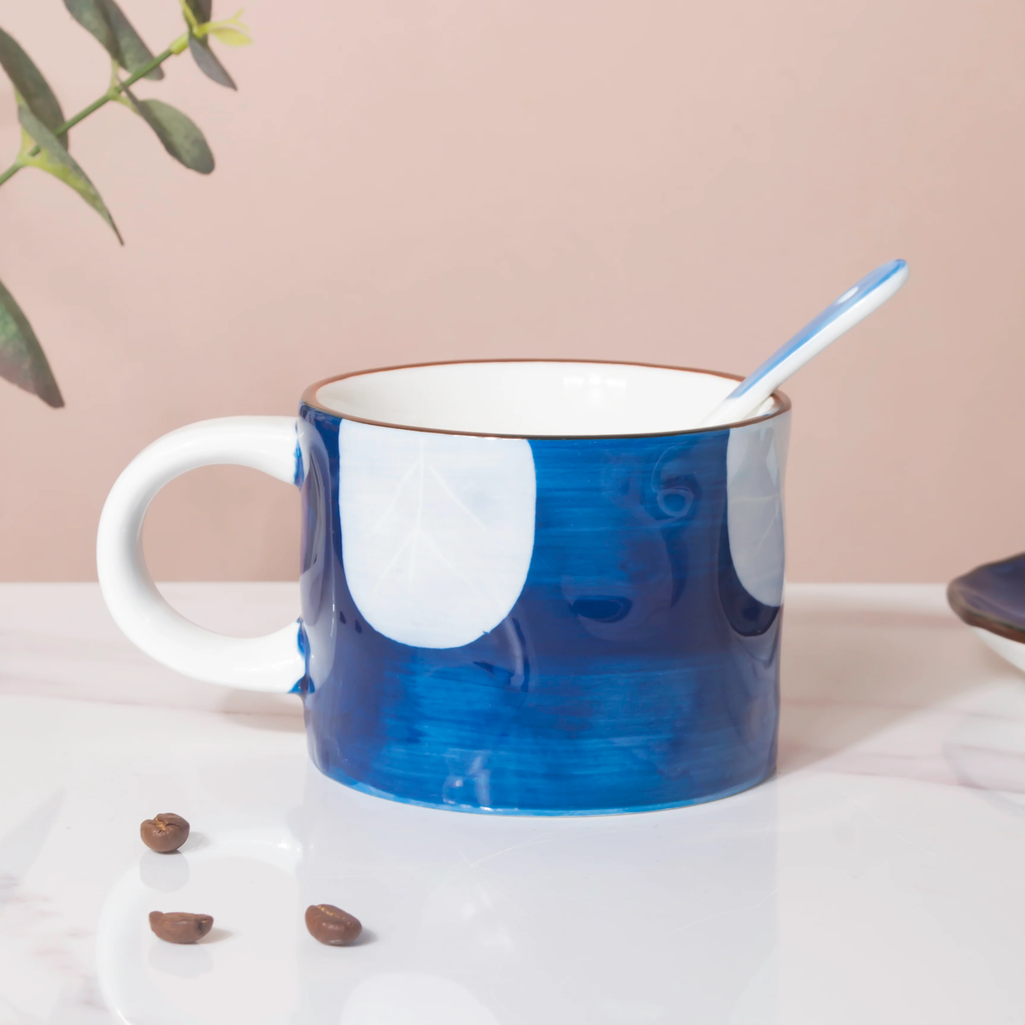 Nitori Tea Time Cup And Tray Set With Spoon - Image 6