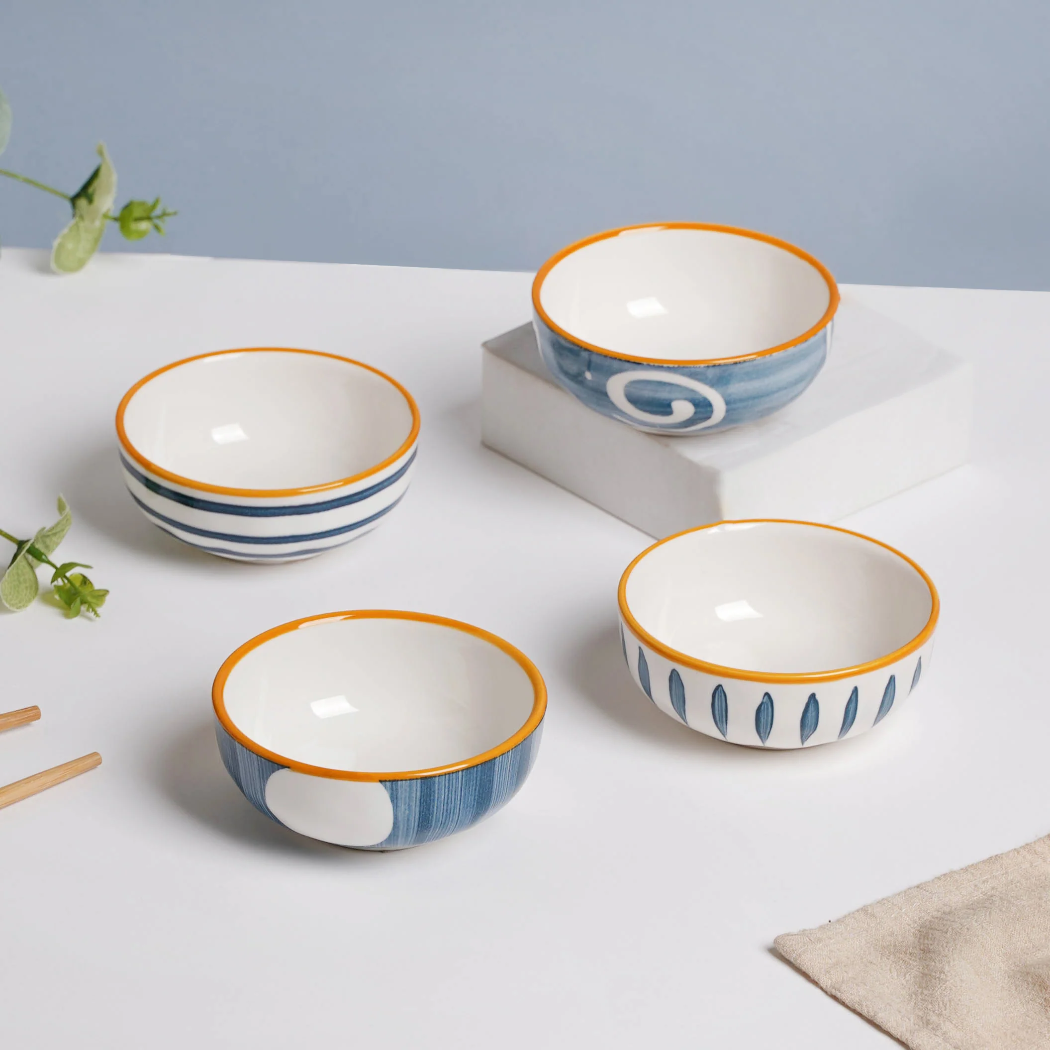 Nitori Teardrop Ceramic Dip Bowl - Image 5