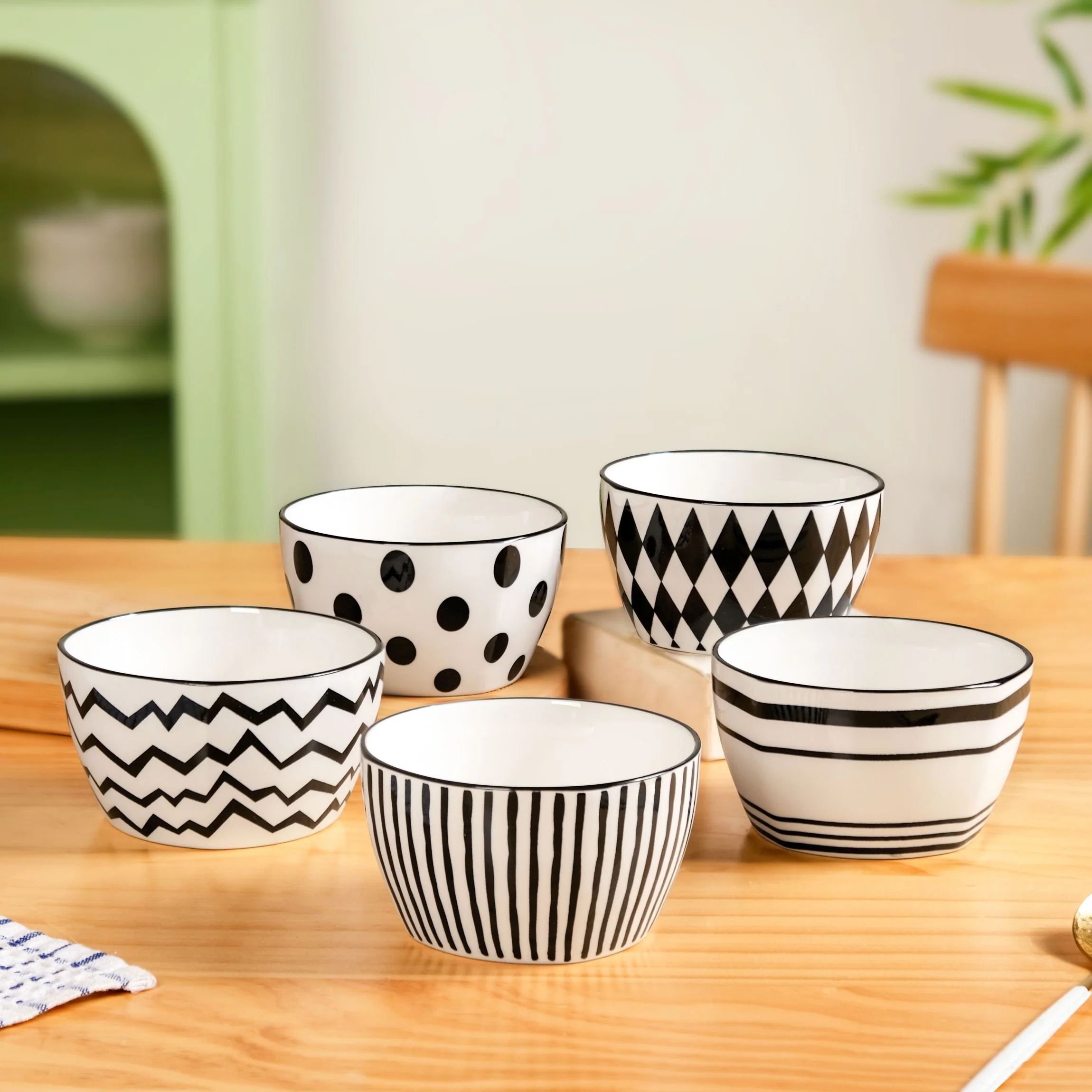 Noiri Snack Bowl Set Of 5 350ml - Image 11