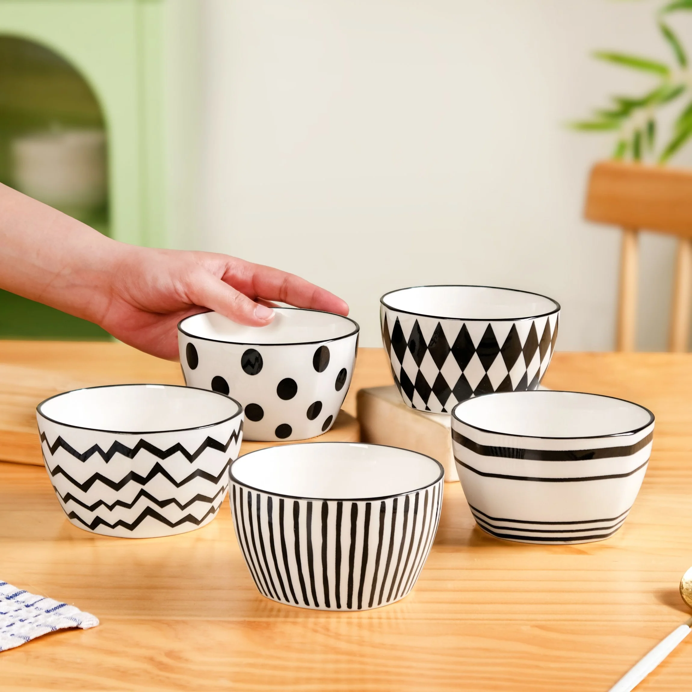 Noiri Snack Bowl Set Of 5 350ml - Image 3