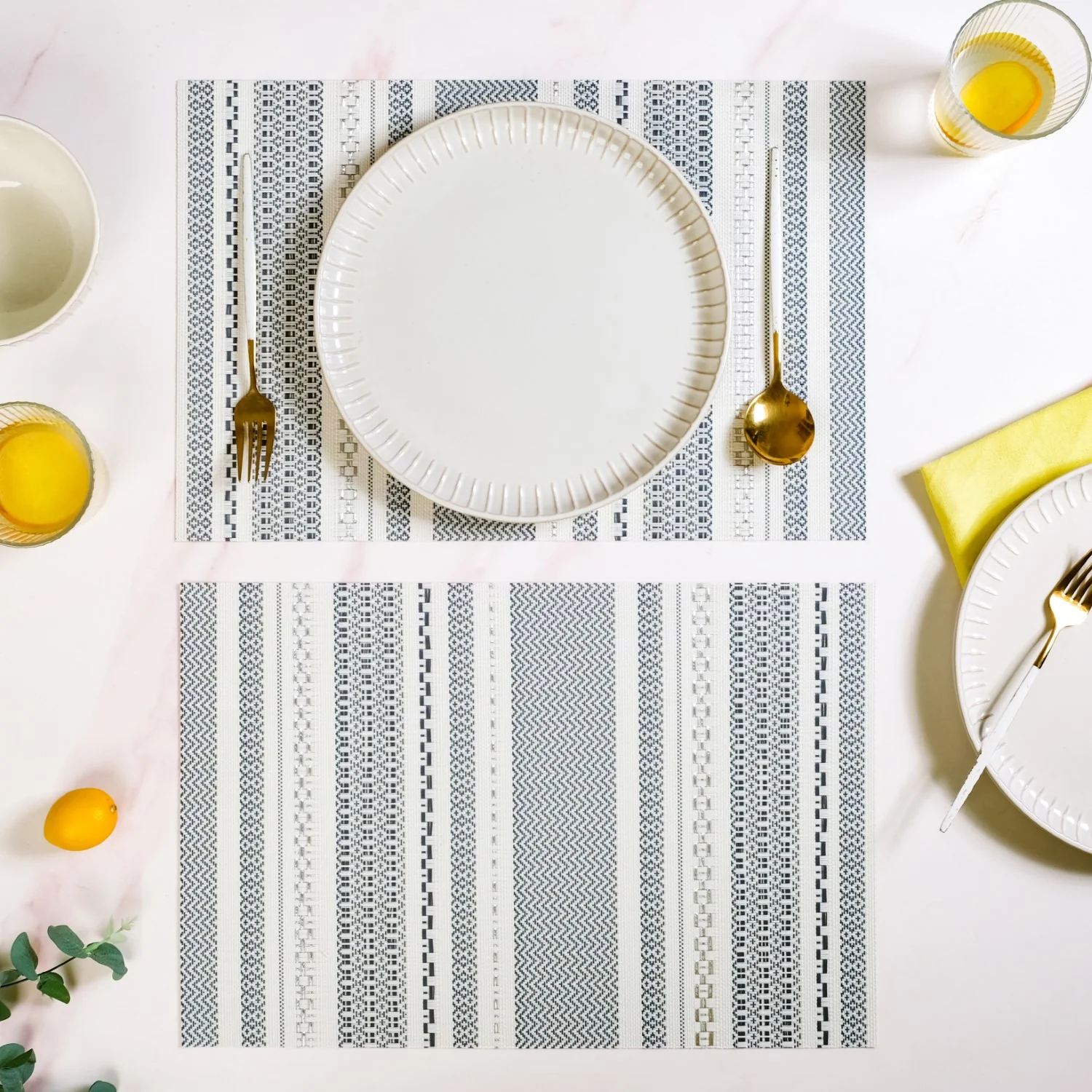 Nordic Dining Table Placement Set Of 6 - Image 7