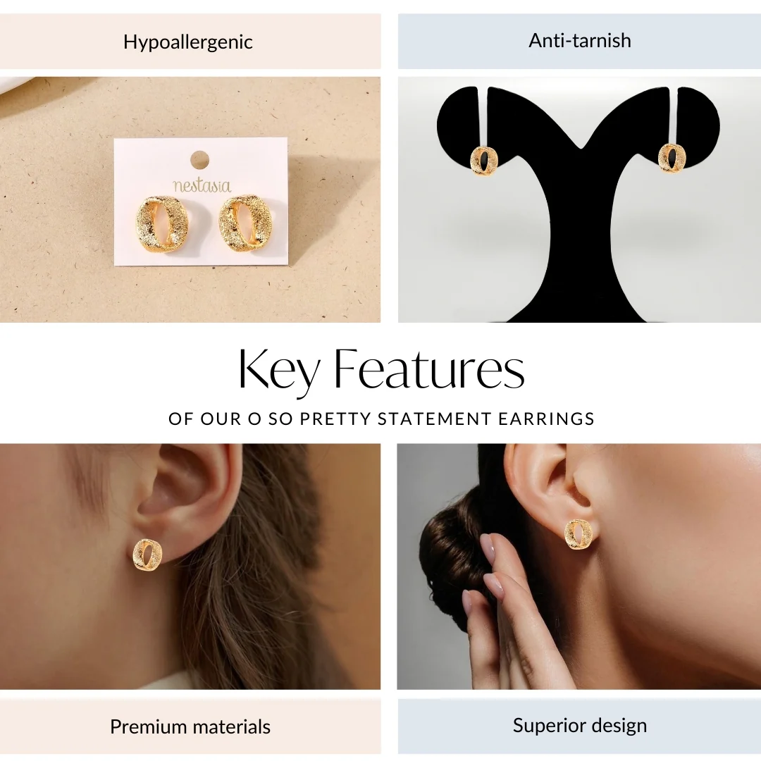 O So Pretty Statement Earrings - Image 4