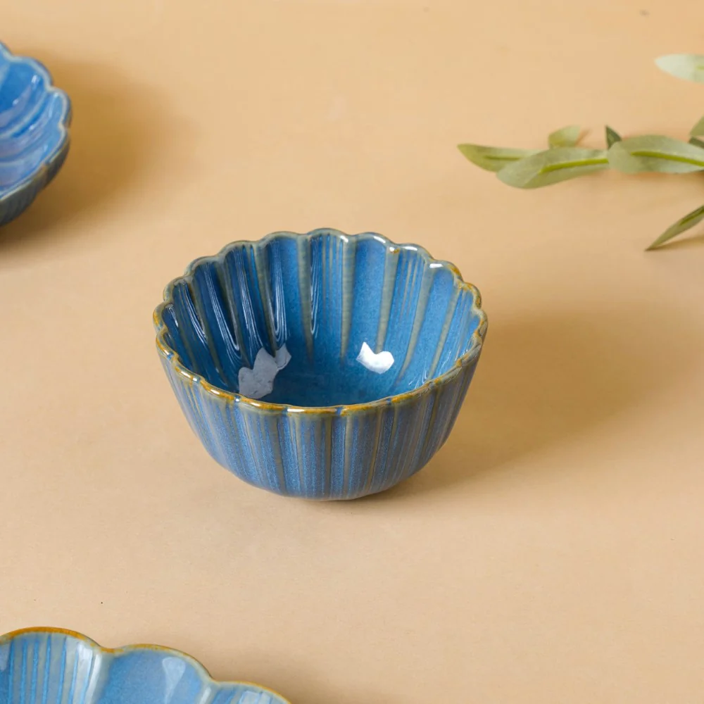Ocean Blue 27 Piece Dinner Set For 6 - Image 5