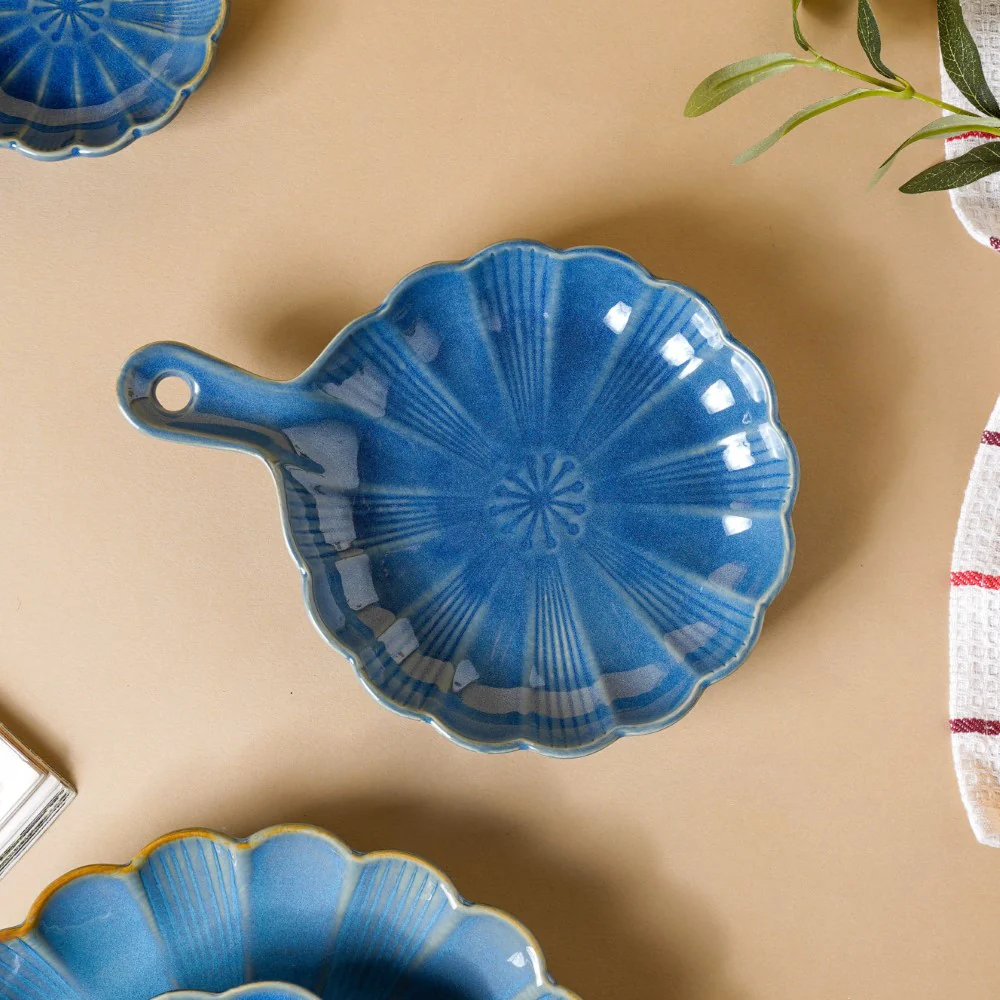 Ocean Blue 27 Piece Dinner Set For 6 - Image 6