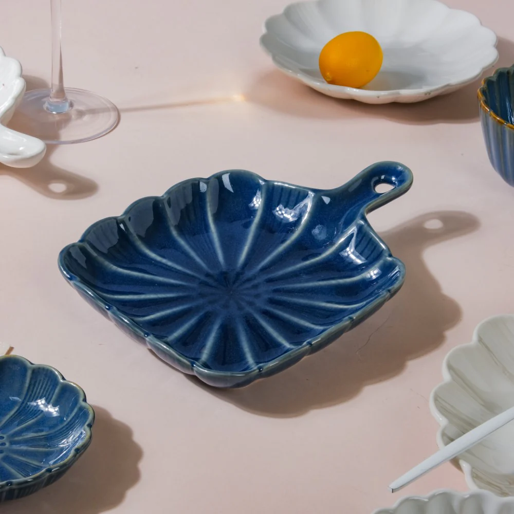 Ocean Blue and White 28 Piece Dinner Set For 6 - Image 14