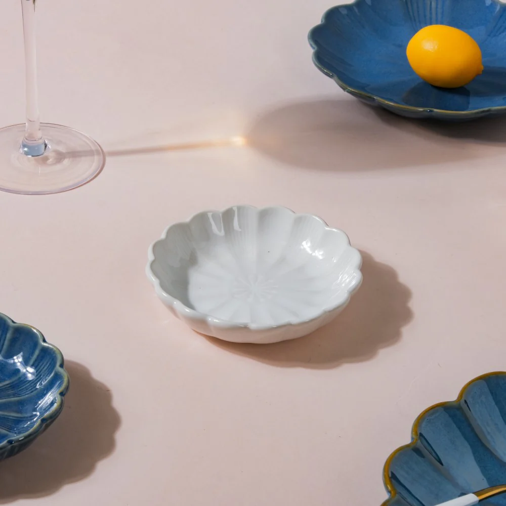 Ocean Blue and White 28 Piece Dinner Set For 6 - Image 18