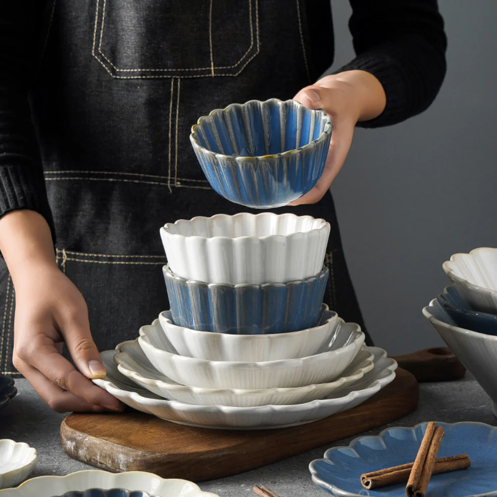 Ocean Ceramic Dinner Plate Blue 10 Inch - Image 5