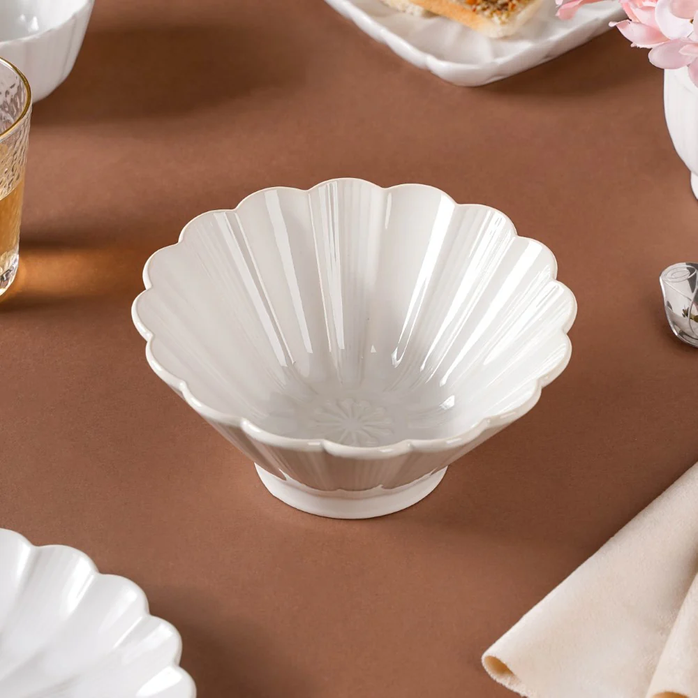 Ocean Ramen Bowl White Small 550ml - Image 5