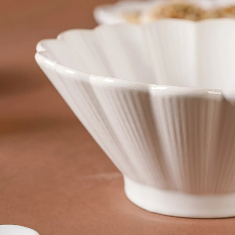 Ocean Ramen Bowl White Small 550ml - Image 6