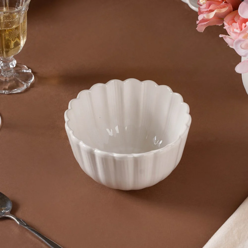 Ocean Snack Bowl White 500ml - Image 3
