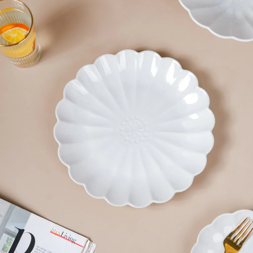 Ocean White 27 Piece Dinner Set For 6 - Image 4