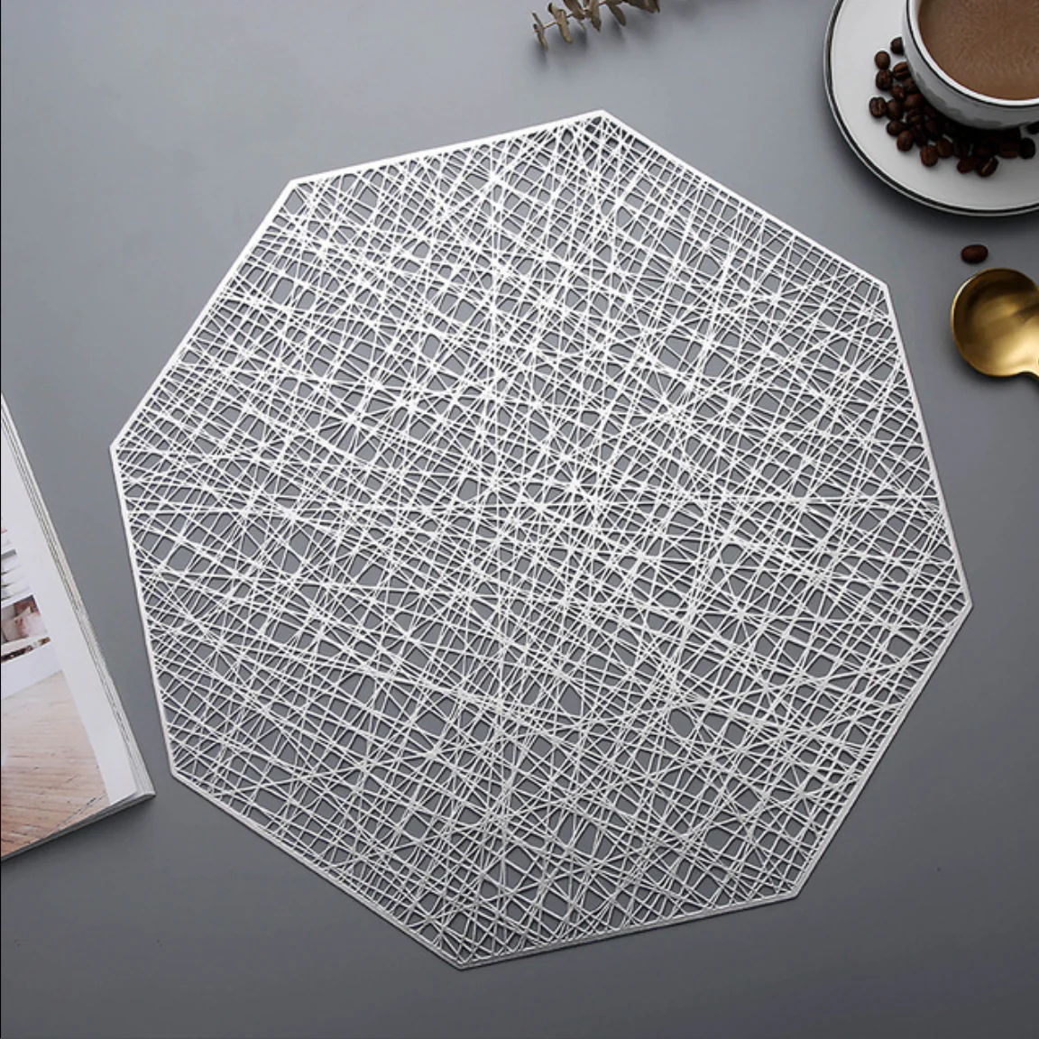 Octagon Placemat Set of 2 - Image 3