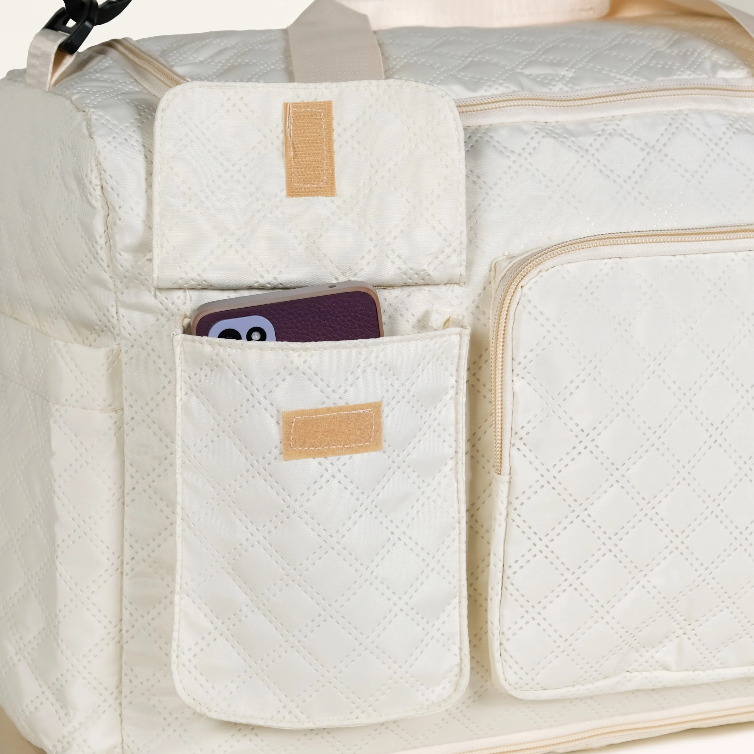 Off-White Dova Adjustable Gym Duffle Bag - Image 11