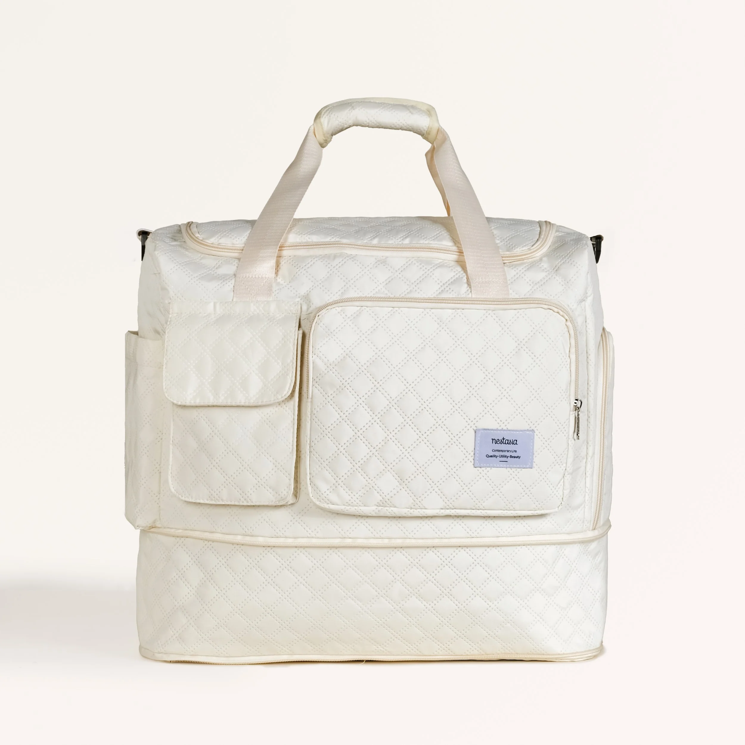 Off-White Dova Adjustable Gym Duffle Bag - Image 3
