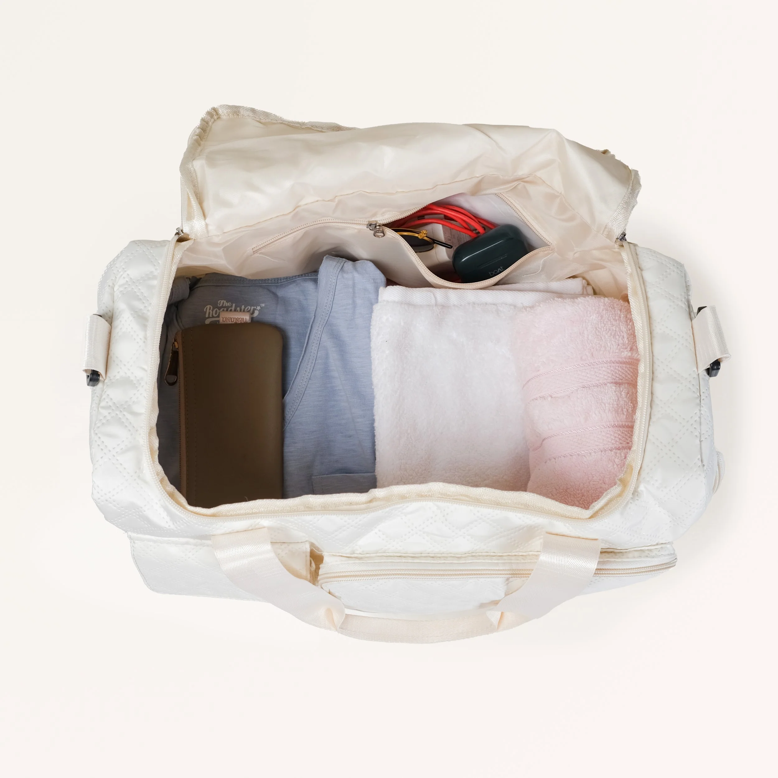 Off-White Dova Adjustable Gym Duffle Bag - Image 9