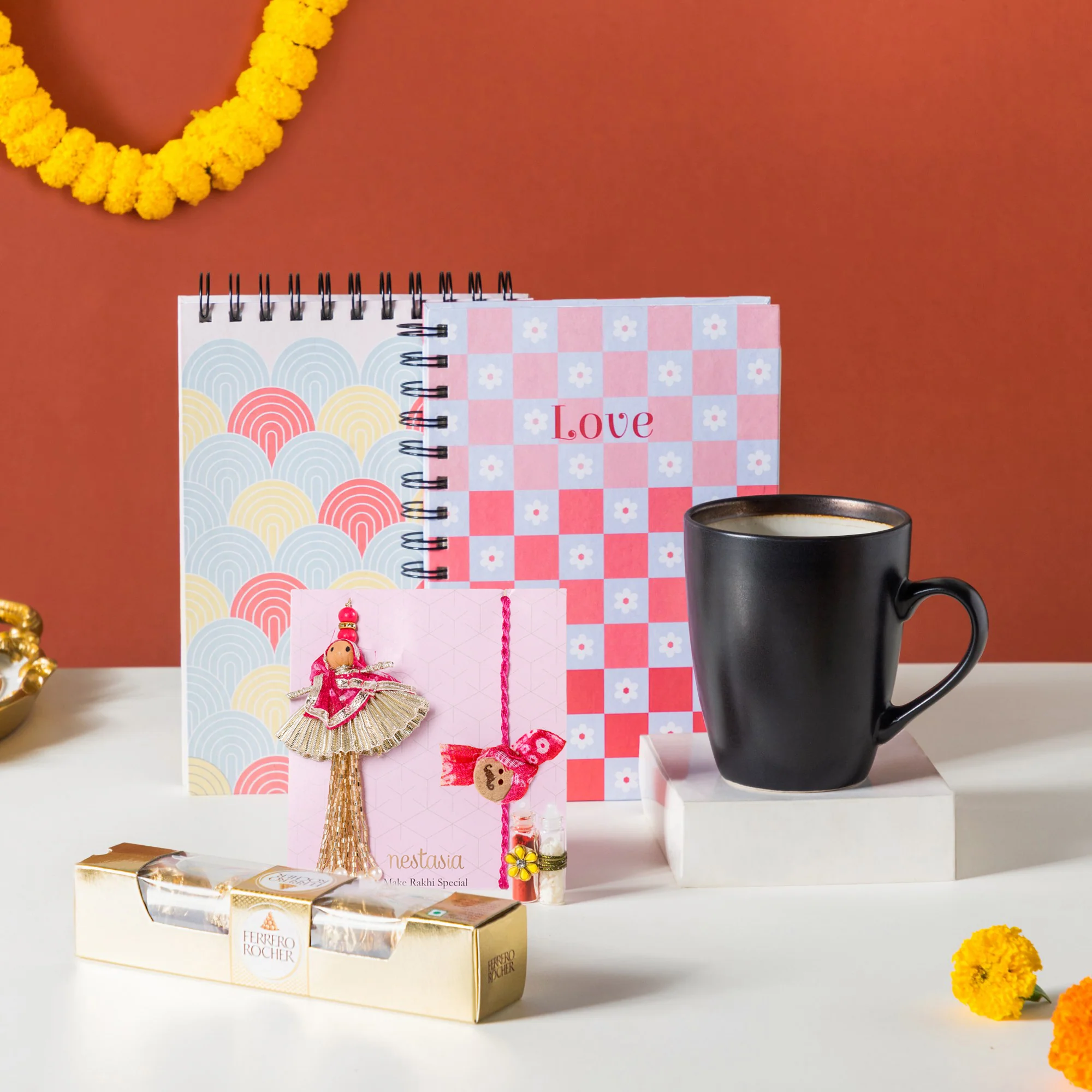 Office Essentials Gift For Bhaiya & Bhabhi Set Of 5 - Image 5