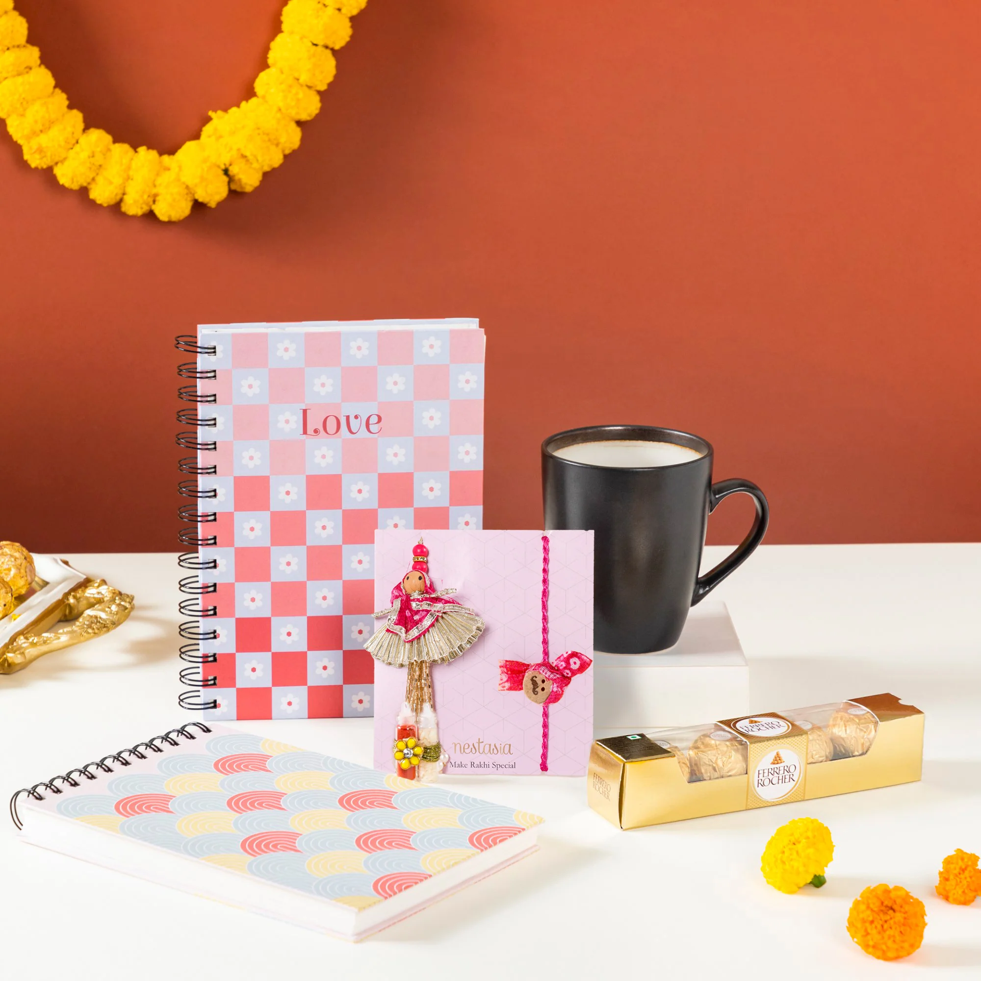 Office Essentials Gift For Bhaiya & Bhabhi Set Of 5 - Image 6