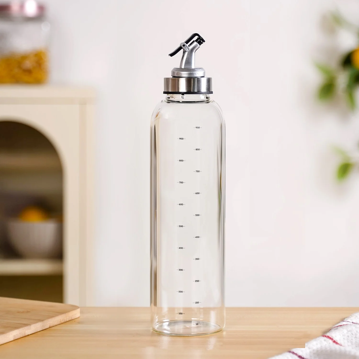 Oil Vinegar Dispenser Bottle With Detachable Nozzle 1000ml - Image 2