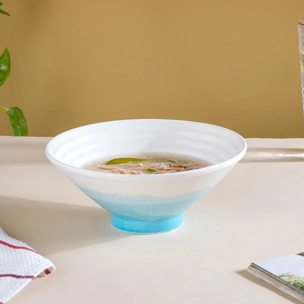 Ombre Blue Noodle Bowl 650 ml - Image 8