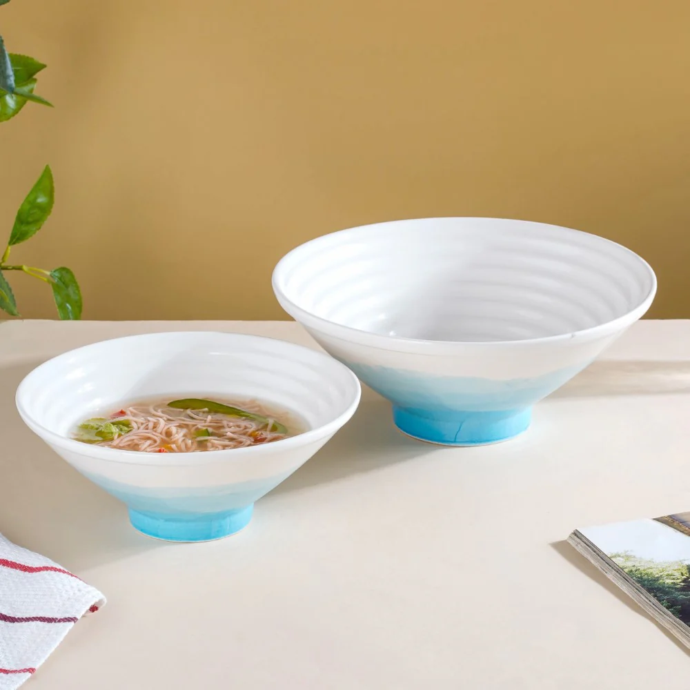 Ombre Blue Noodle Bowl 650 ml - Image 9