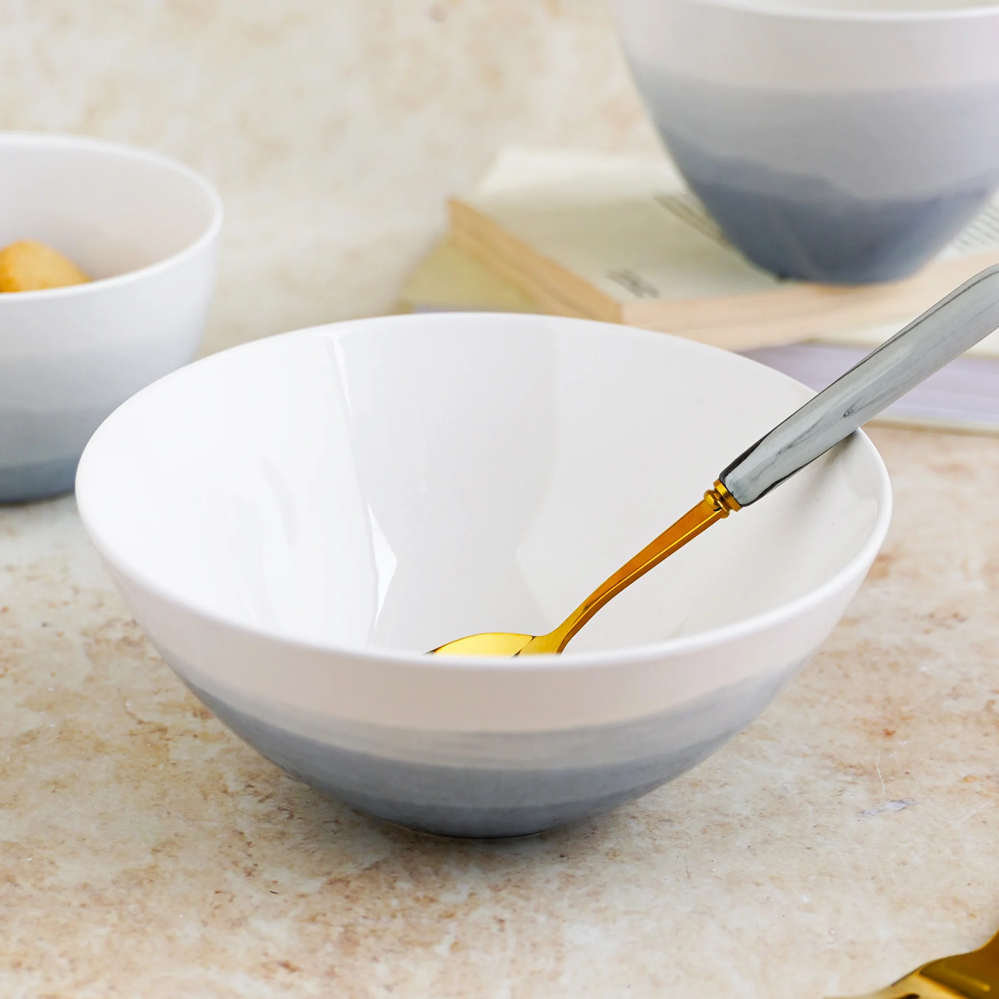 Ombre Bowl Grey - Image 14