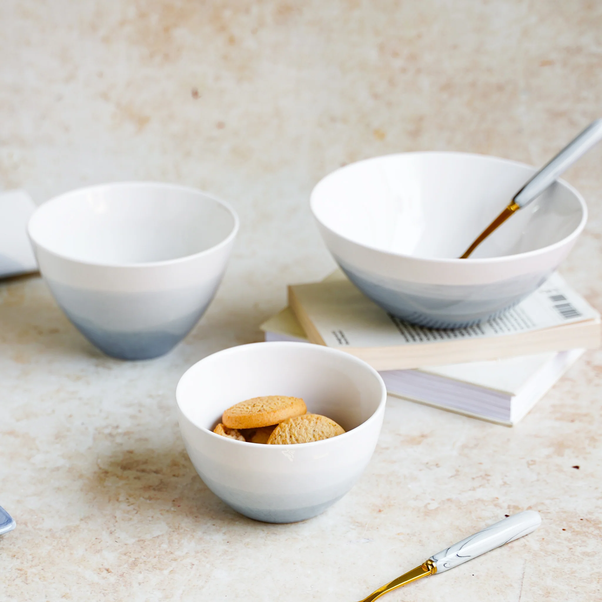 Ombre Bowl Grey - Image 2