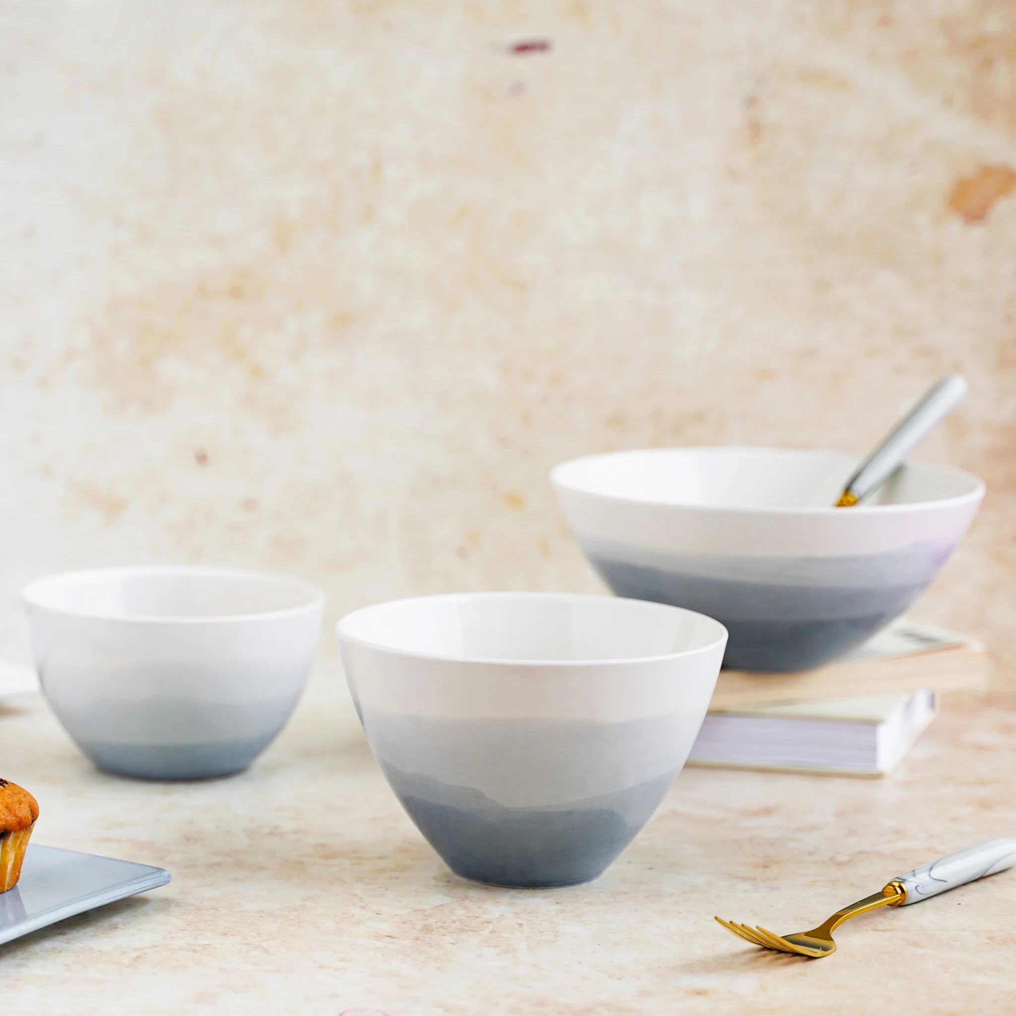 Ombre Bowl Grey - Image 4