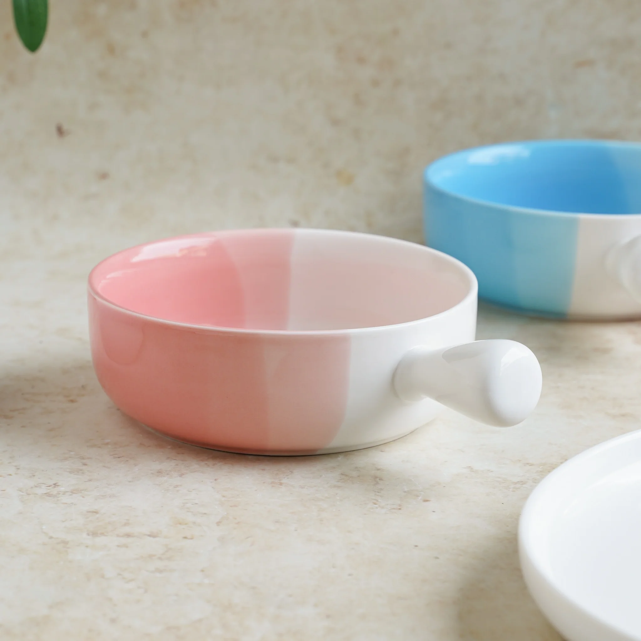 Ombre Bowl with Handle - Image 13
