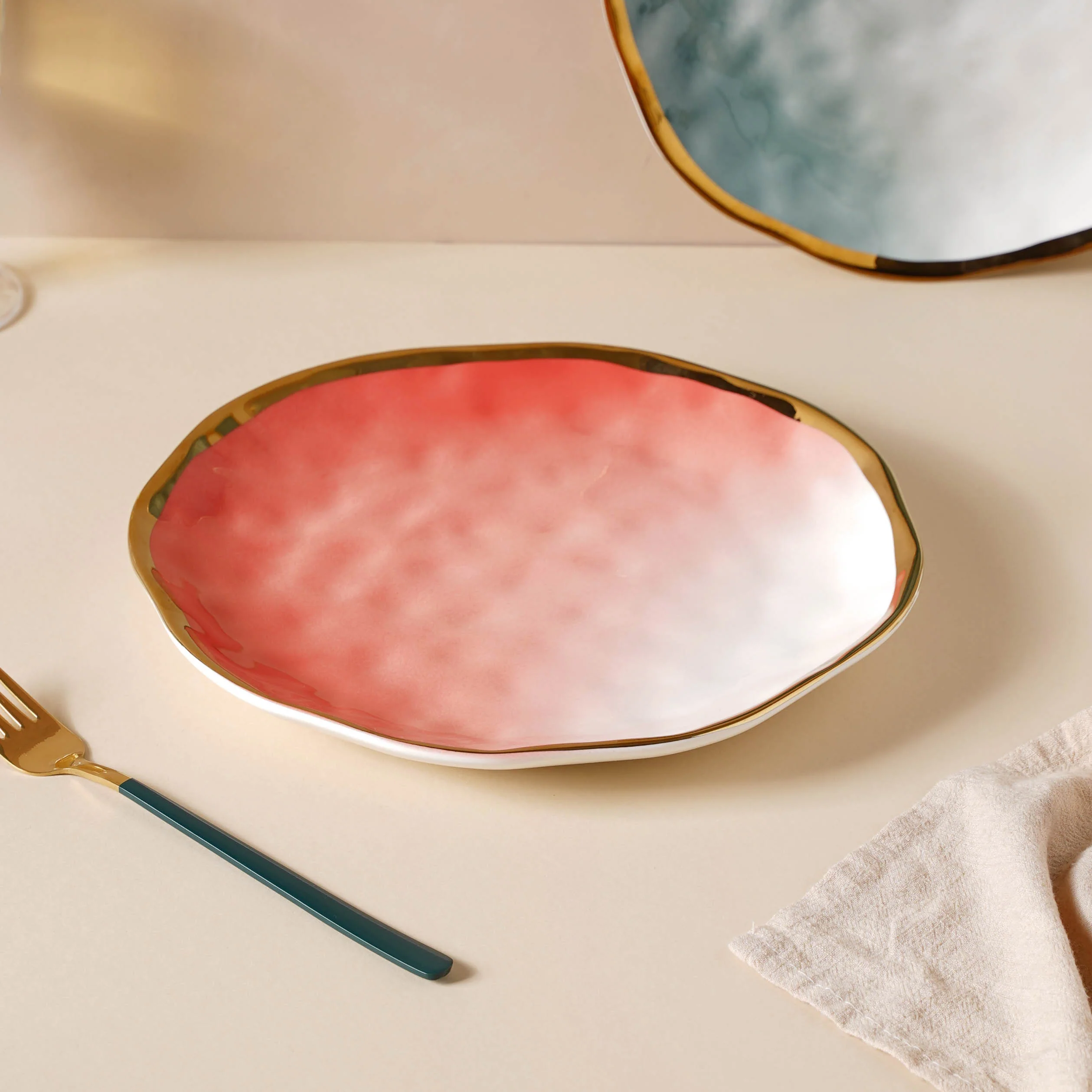 Ombre Ceramic Dinner Plate - Image 10