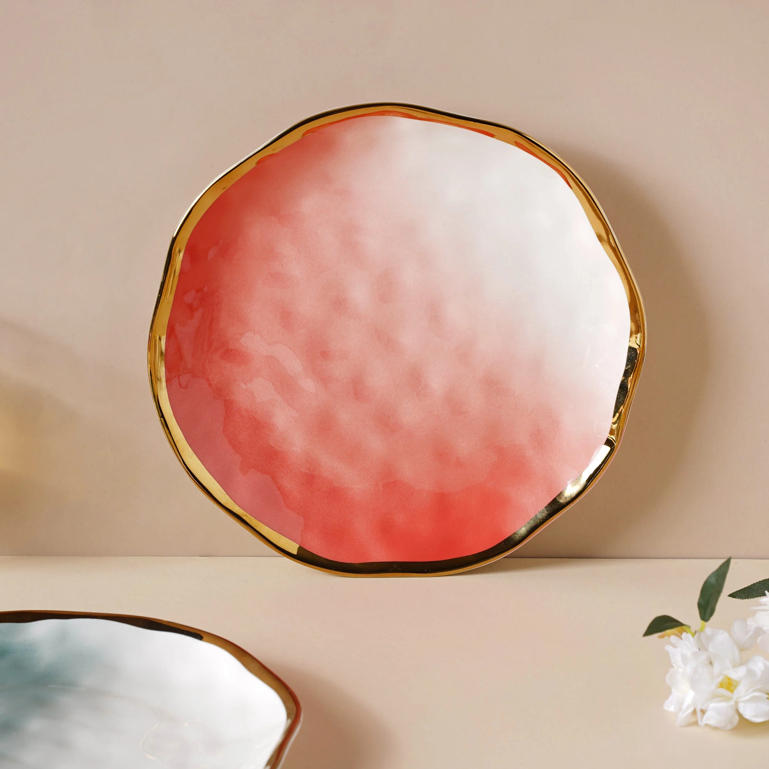 Ombre Ceramic Dinner Plate - Image 5
