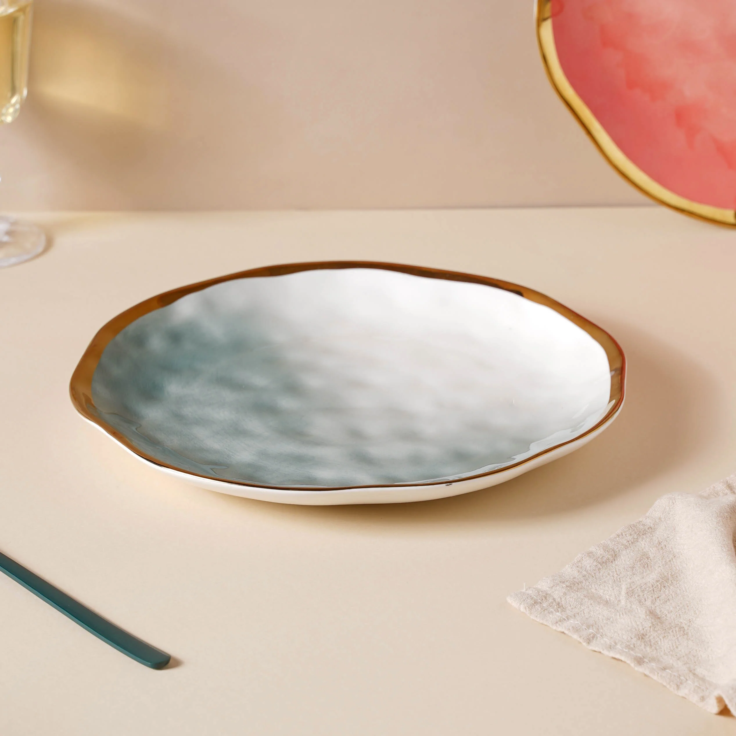 Ombre Ceramic Dinner Plate - Image 9