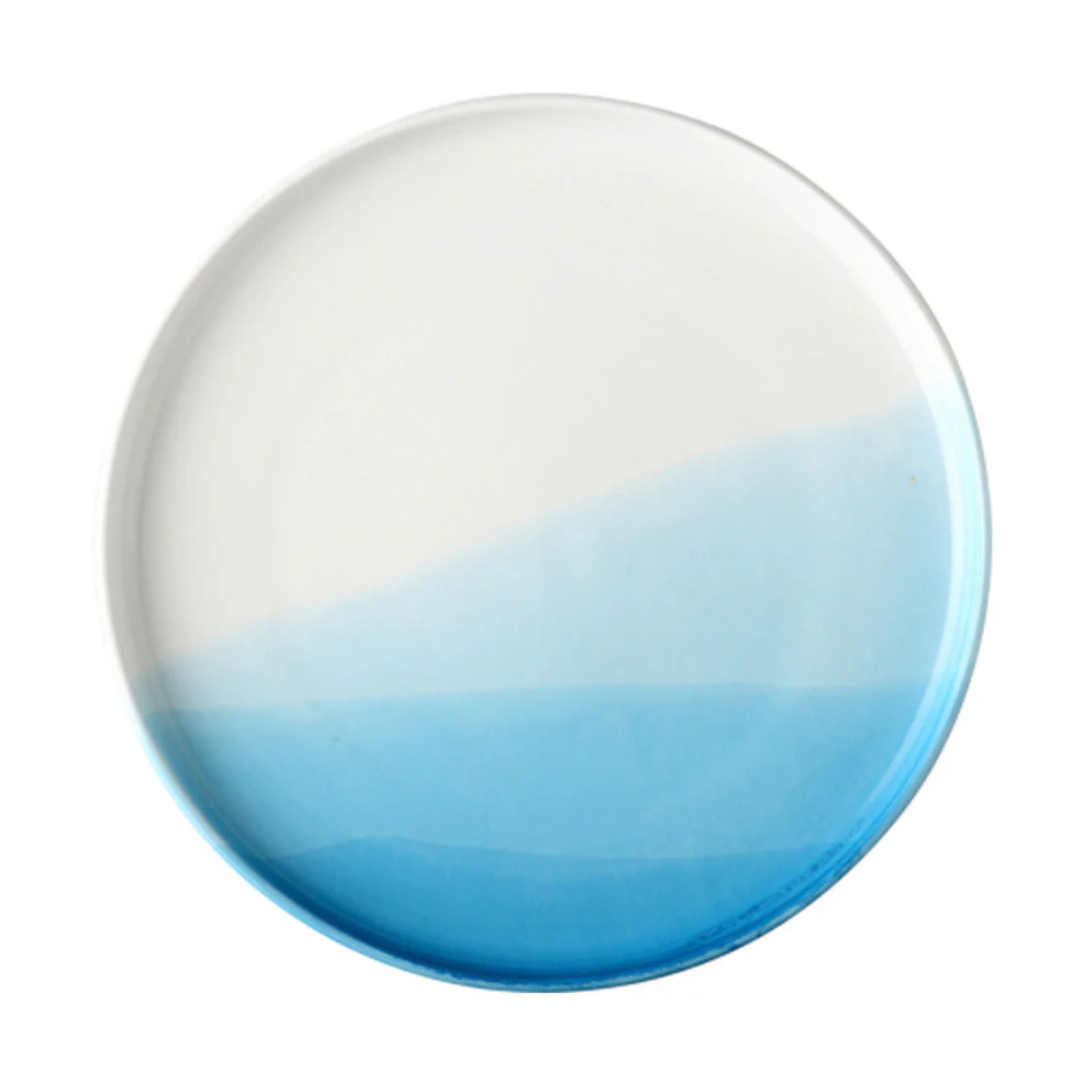 Ombre Snack Plate Blue - Image 8