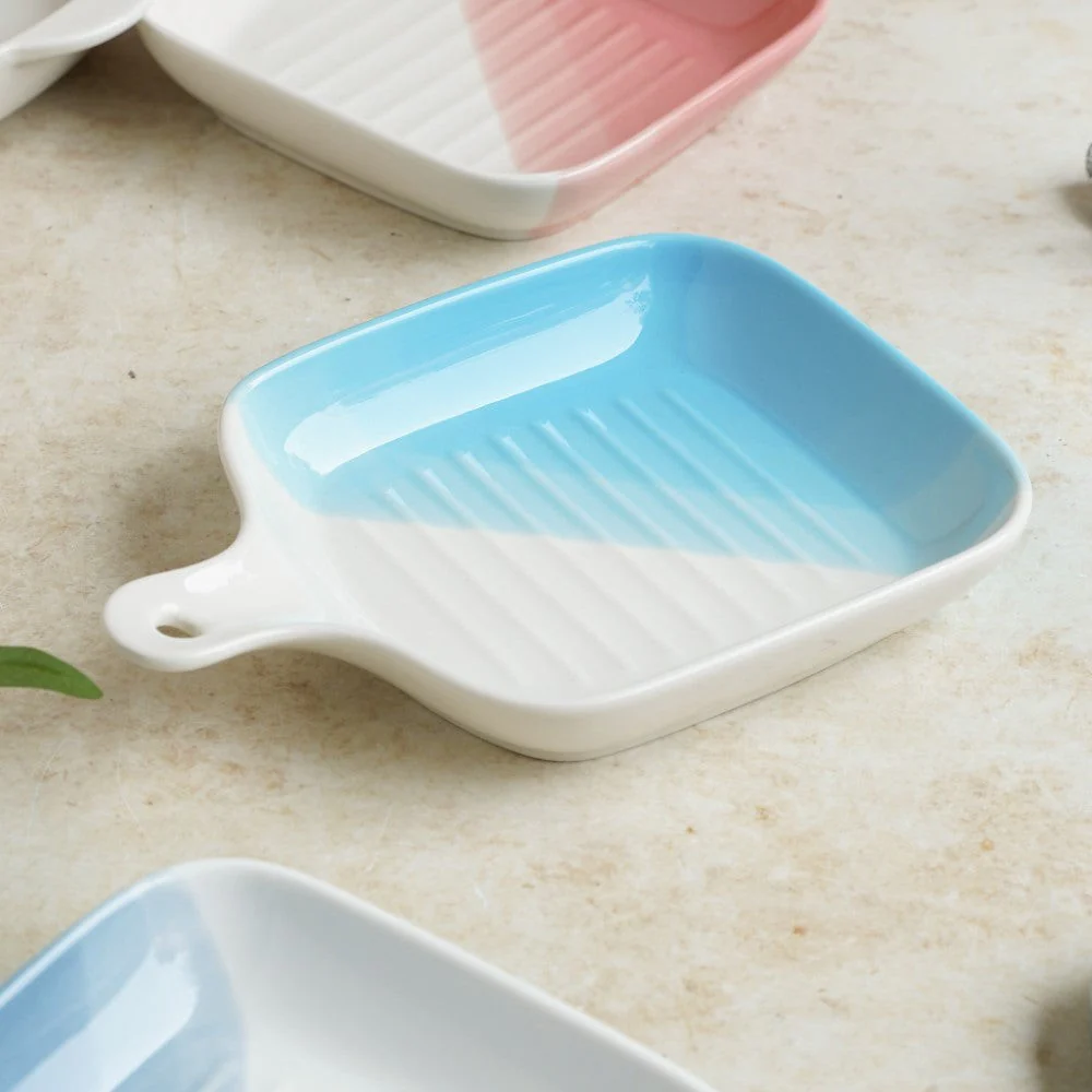 Ombre Plate With Handle - Image 10