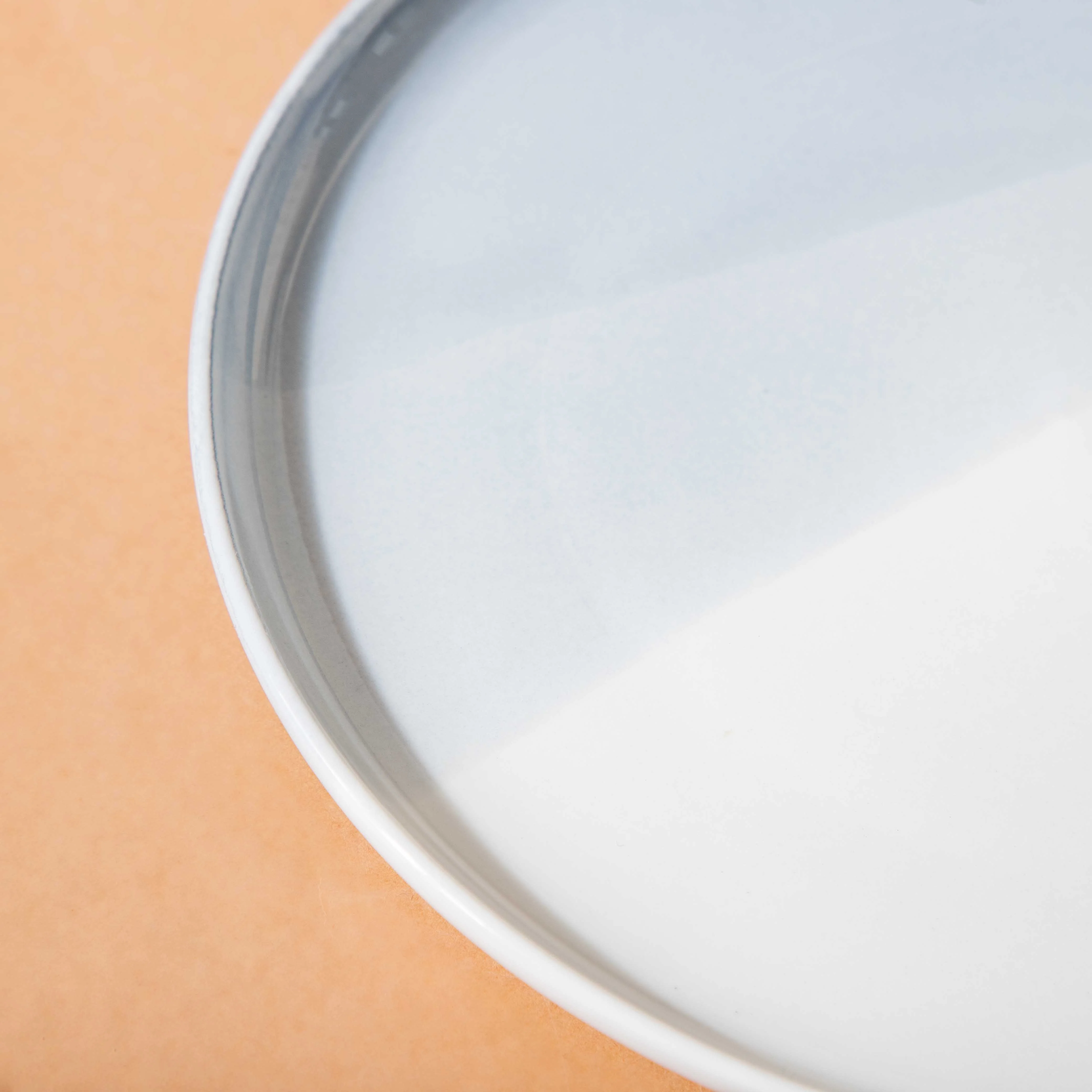 Ombre Snack Plate Grey 7 Inch - Image 4