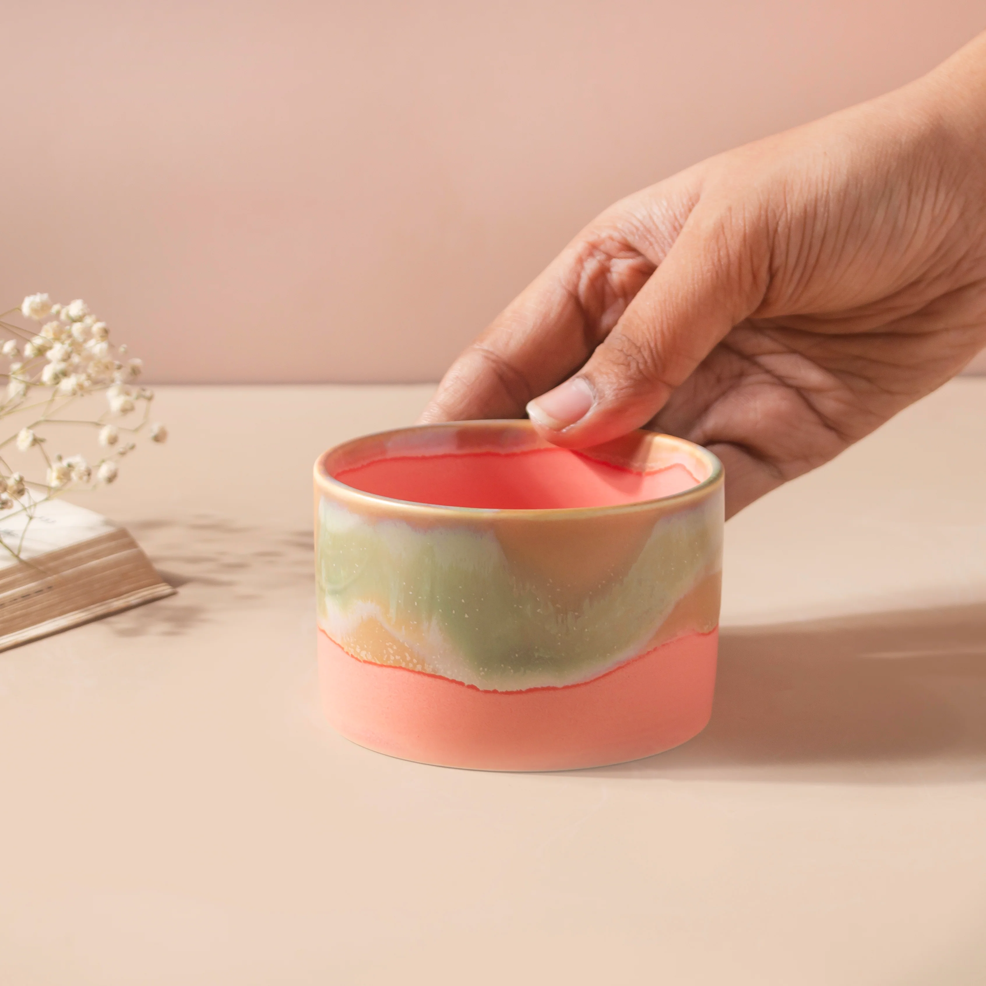 Opulent Ombre Pink Bowl 150 ml - Image 3