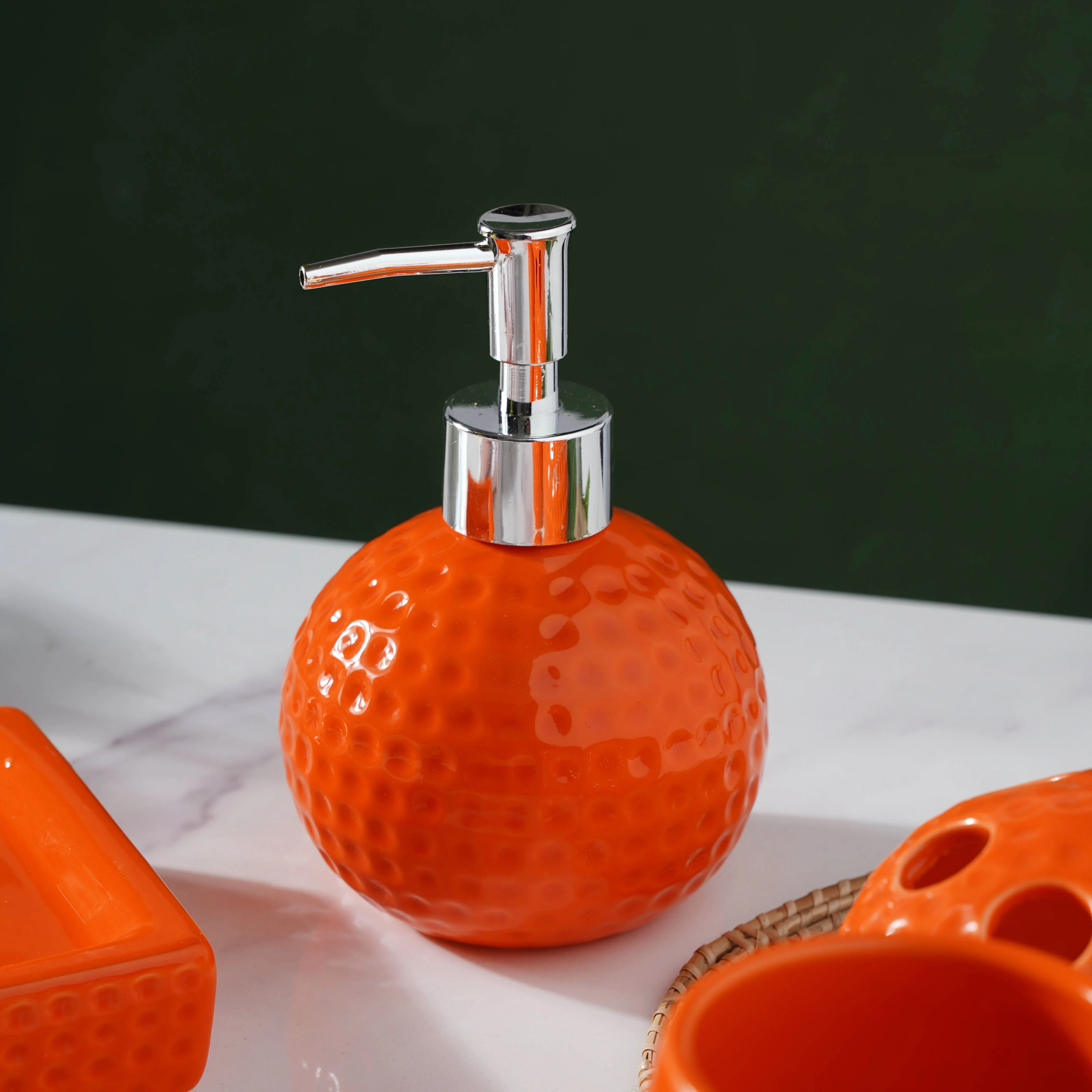 Orange Fantasia Bath Set - Image 5