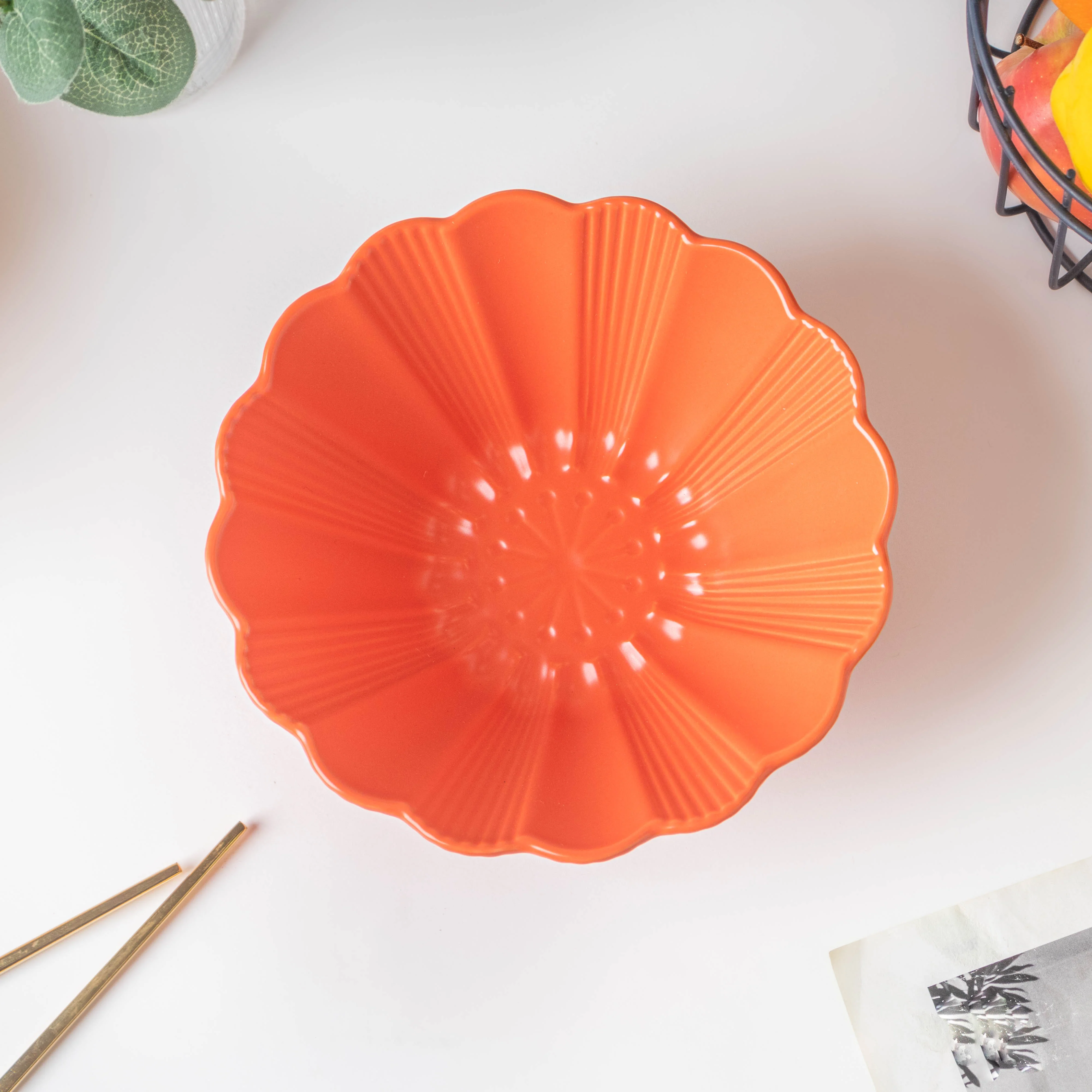 Orange Sherbet Ramen Bowl 600 ml - Image 4