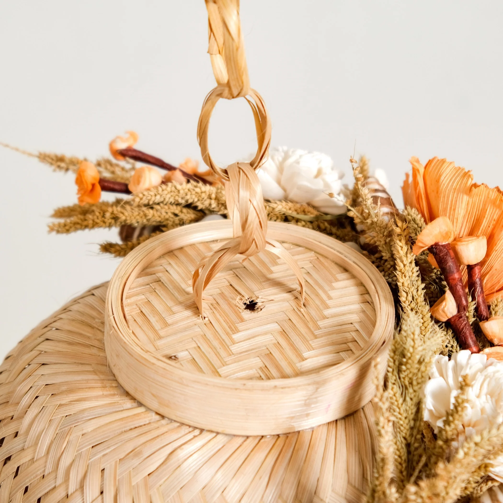 Organic Floral Lantern Orange - Image 8