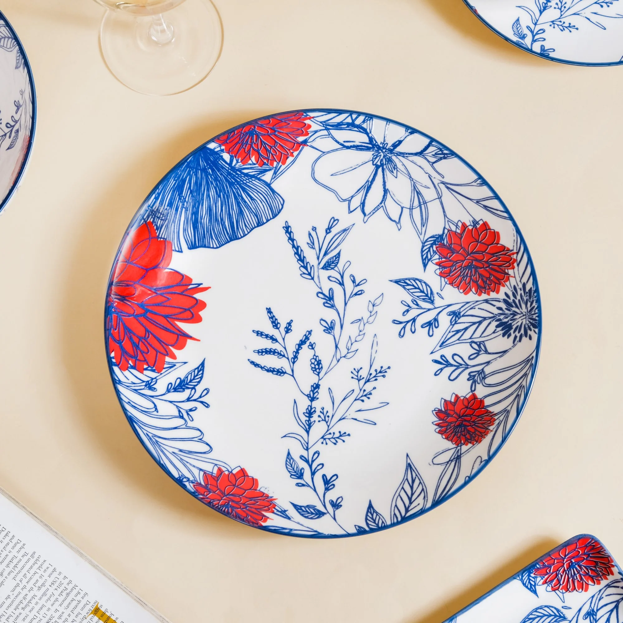 Oriental Elegance 22 Piece Dinner Set For 6 - Image 6