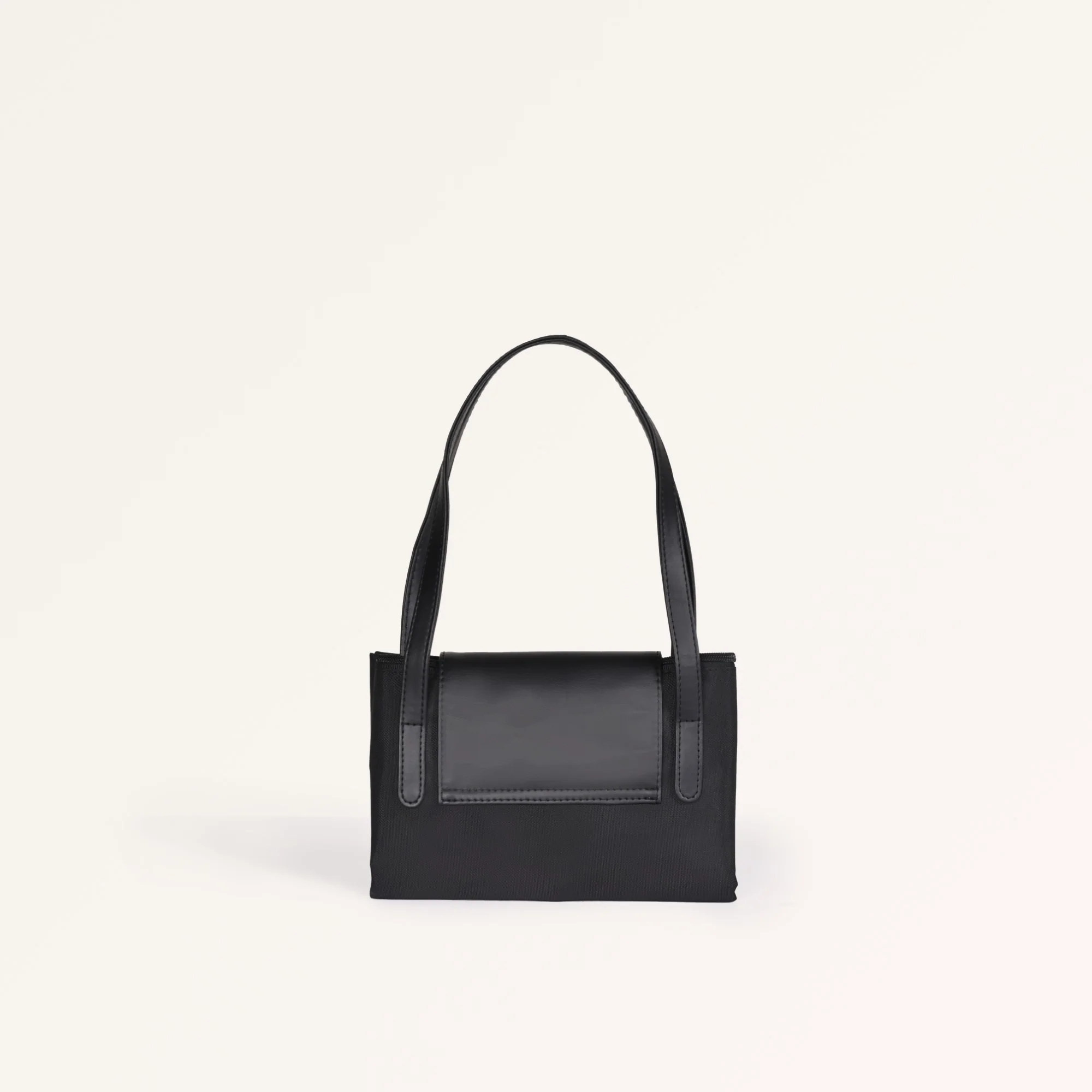 Origami Sleek Black Tote Bag For Women - Image 10