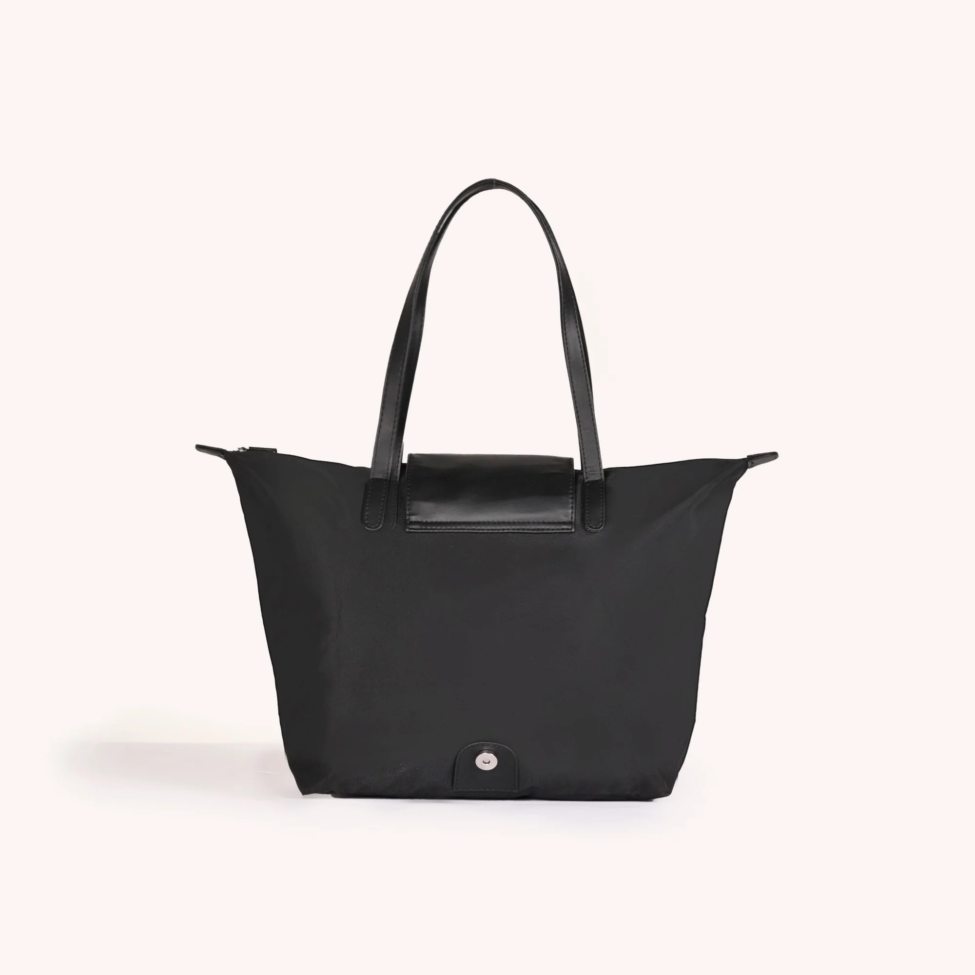 Origami Sleek Black Tote Bag For Women - Image 13
