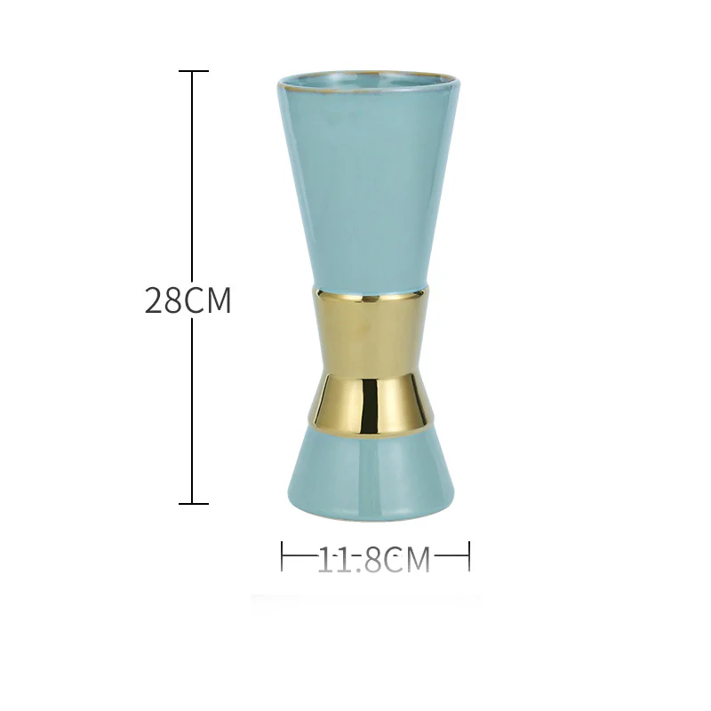 Ornamental Blue Flower Pot - Image 6