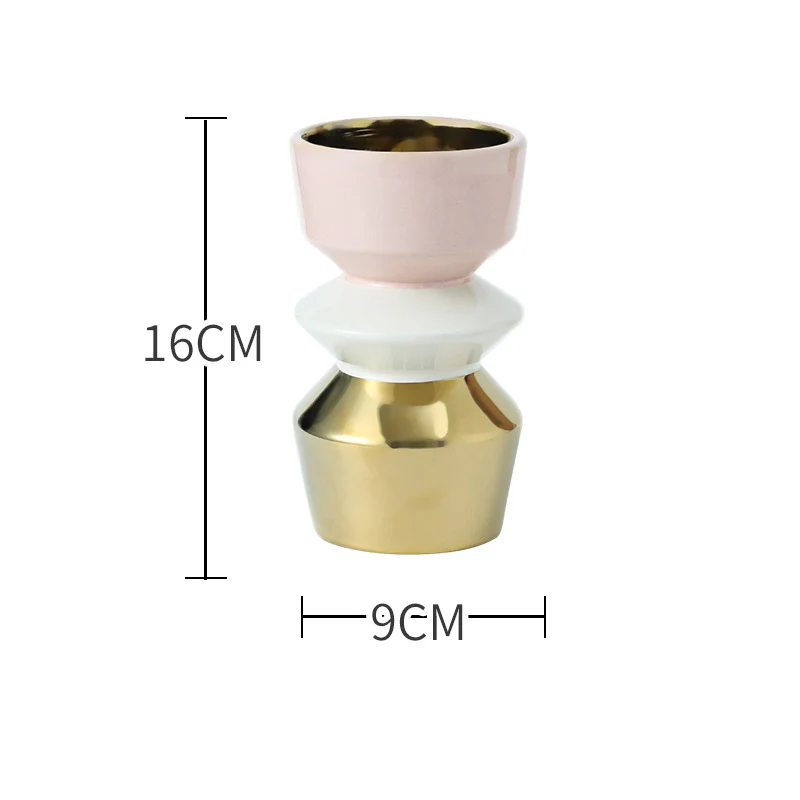 Ornamental Pink Flower Pot - Image 6